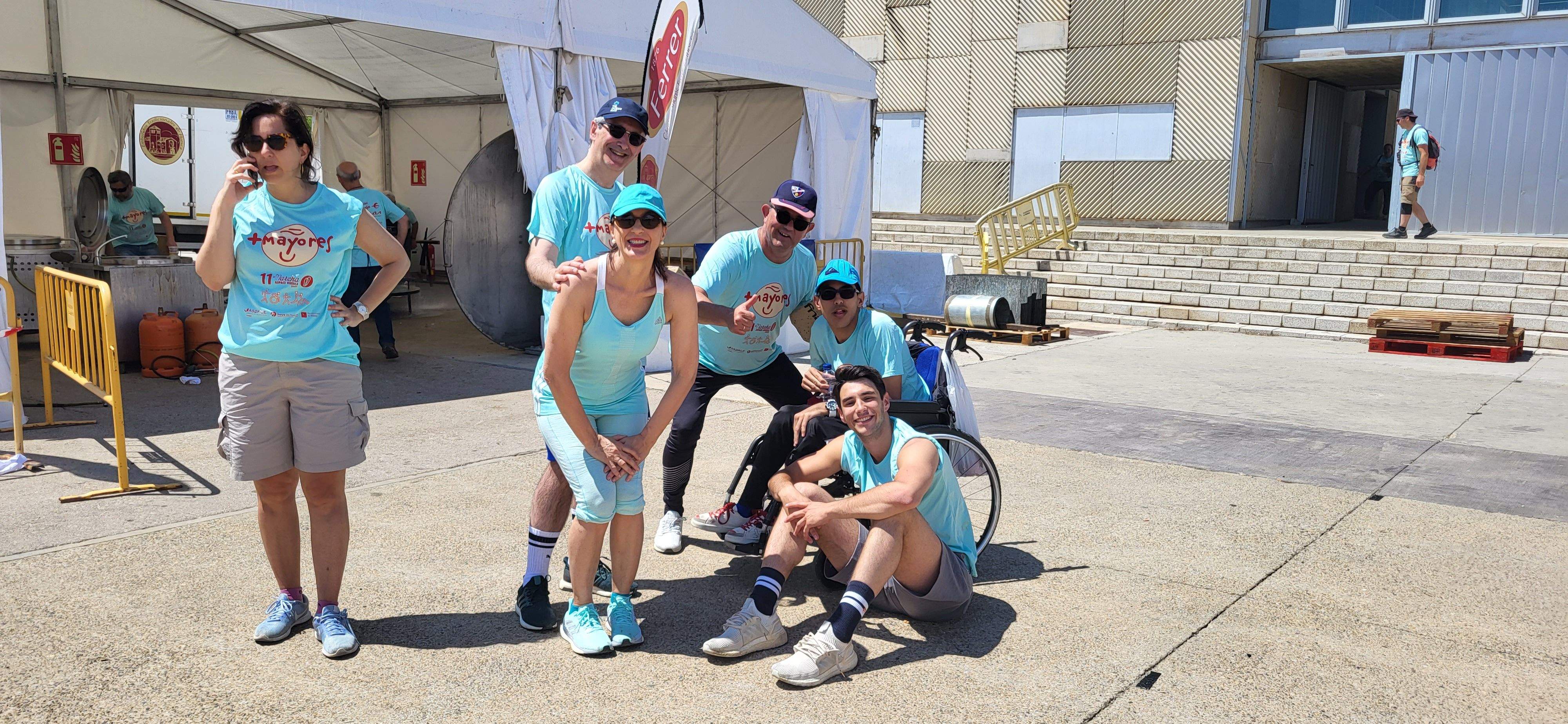 La llegada. Foto Myriam Martínez