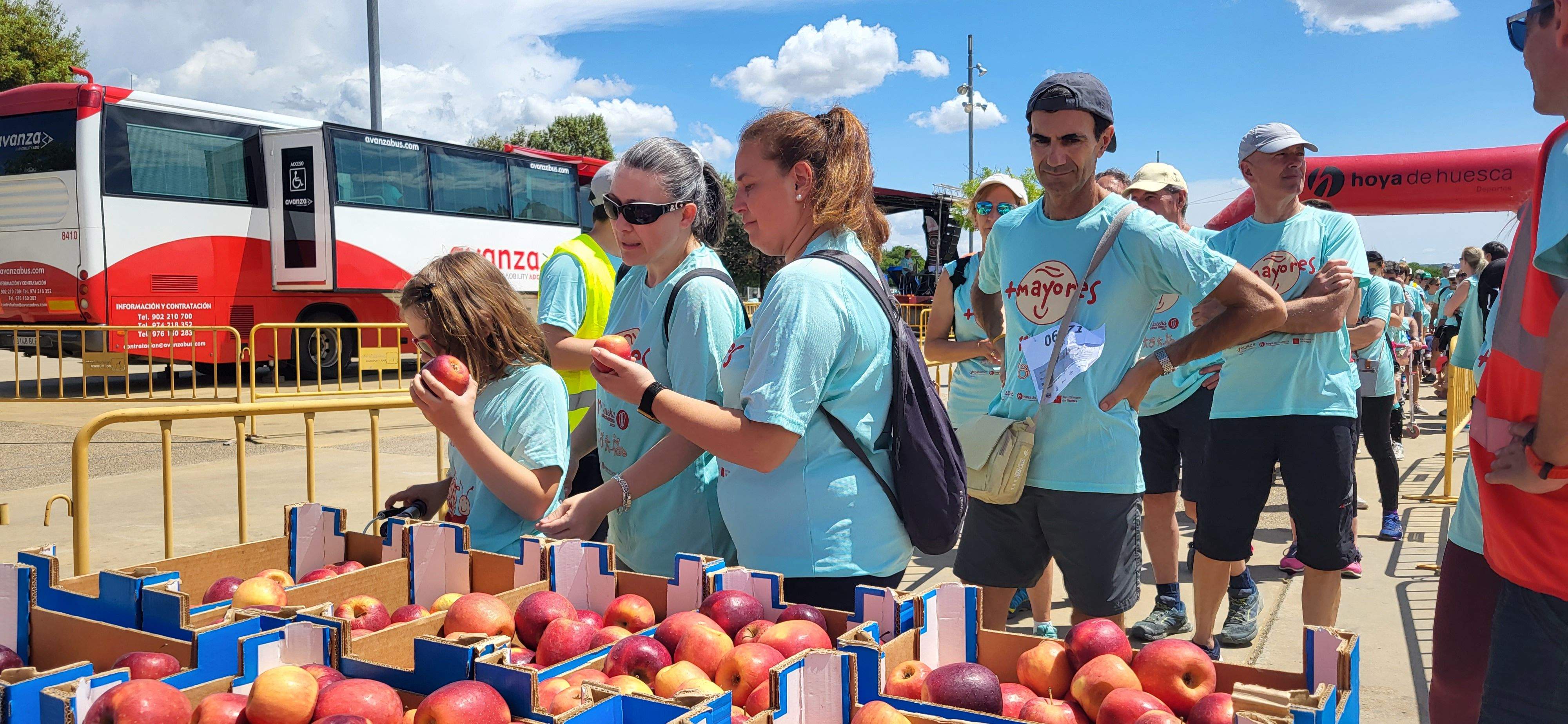 La comida, garbanzos buenísimos. Foto Myriam Martínez