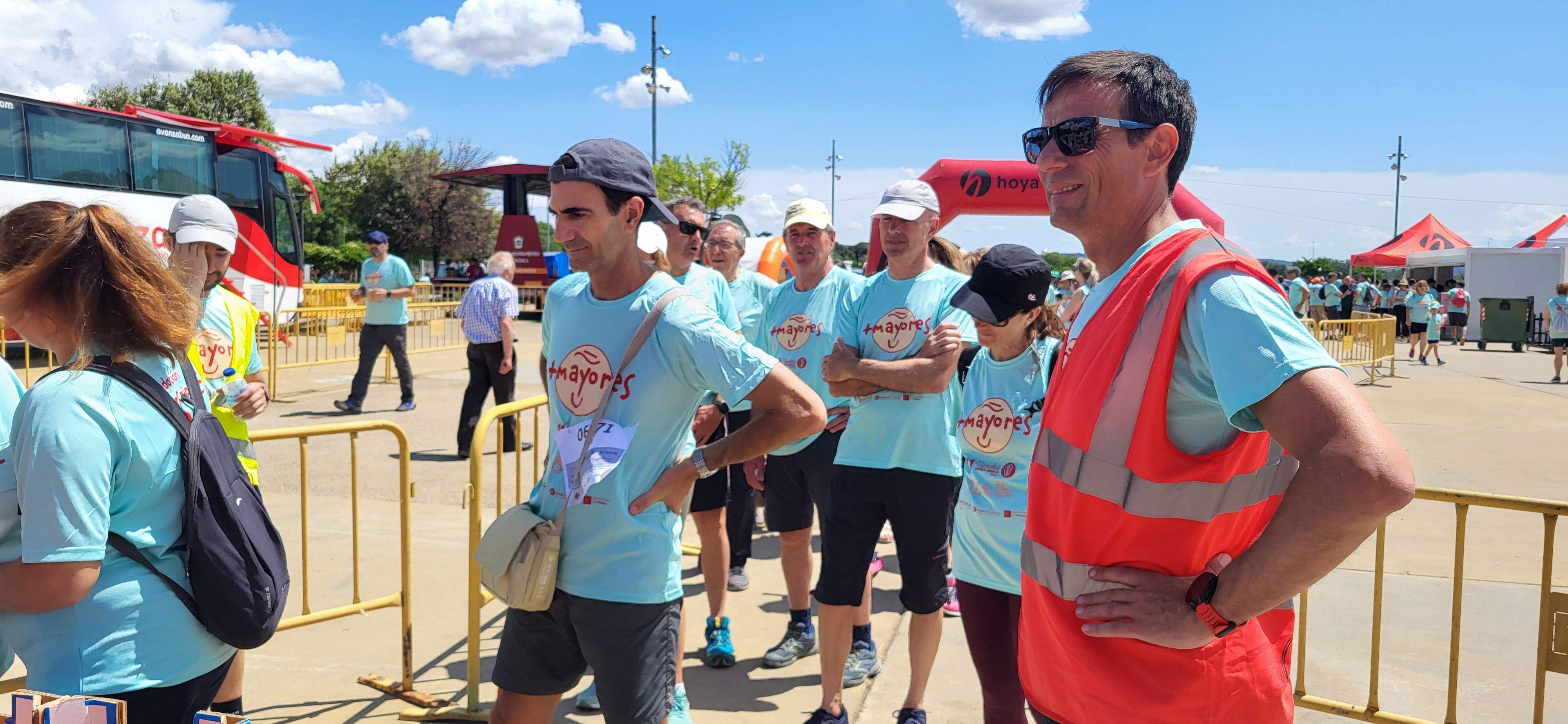 La comida, garbanzos buenísimos. Foto Myriam Martínez