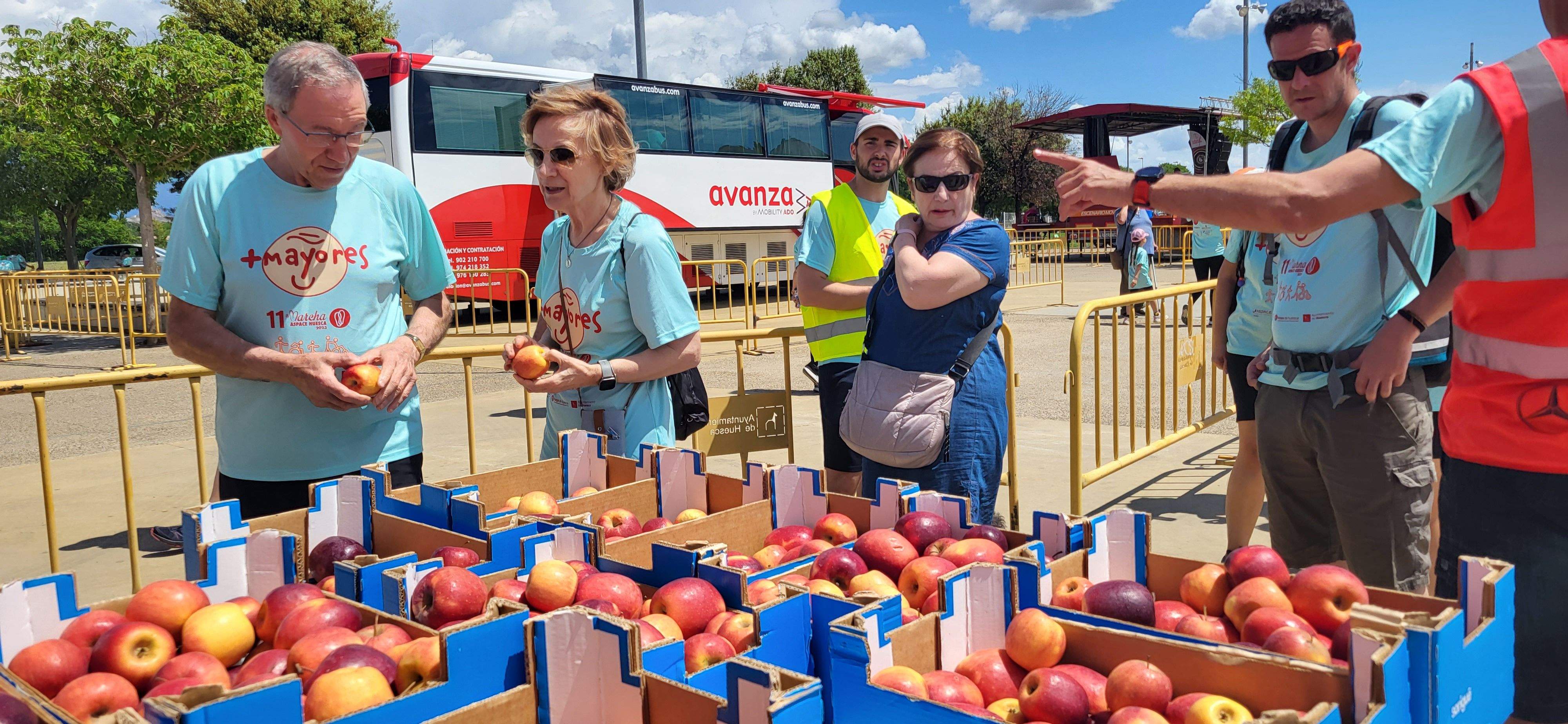 La comida, garbanzos buenísimos. Foto Myriam Martínez