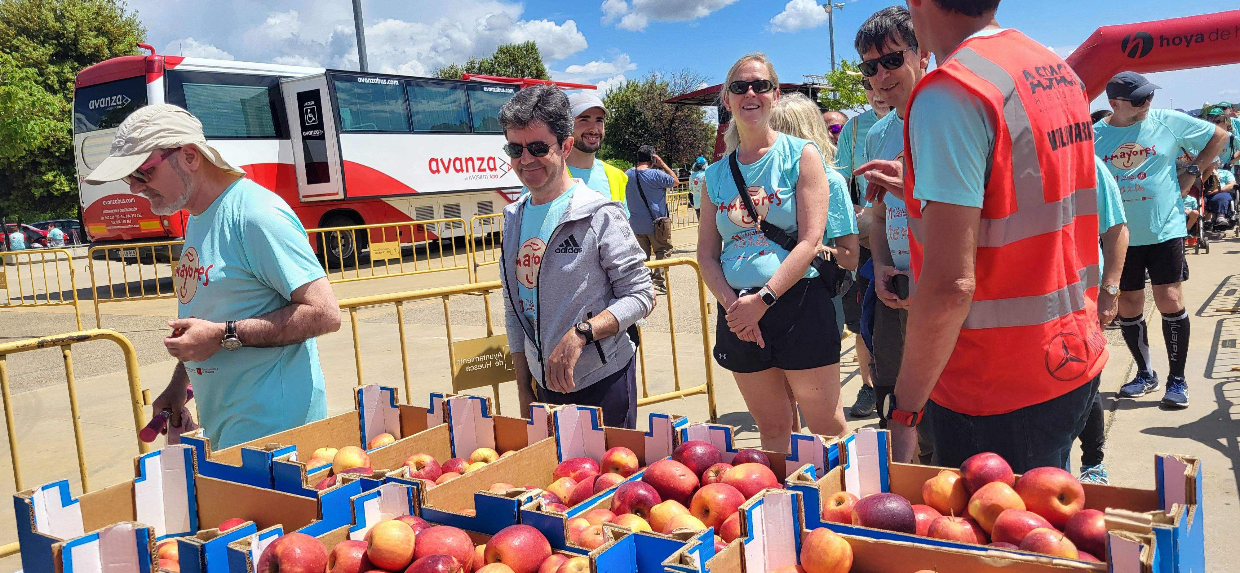 La comida, garbanzos buenísimos. Foto Myriam Martínez
