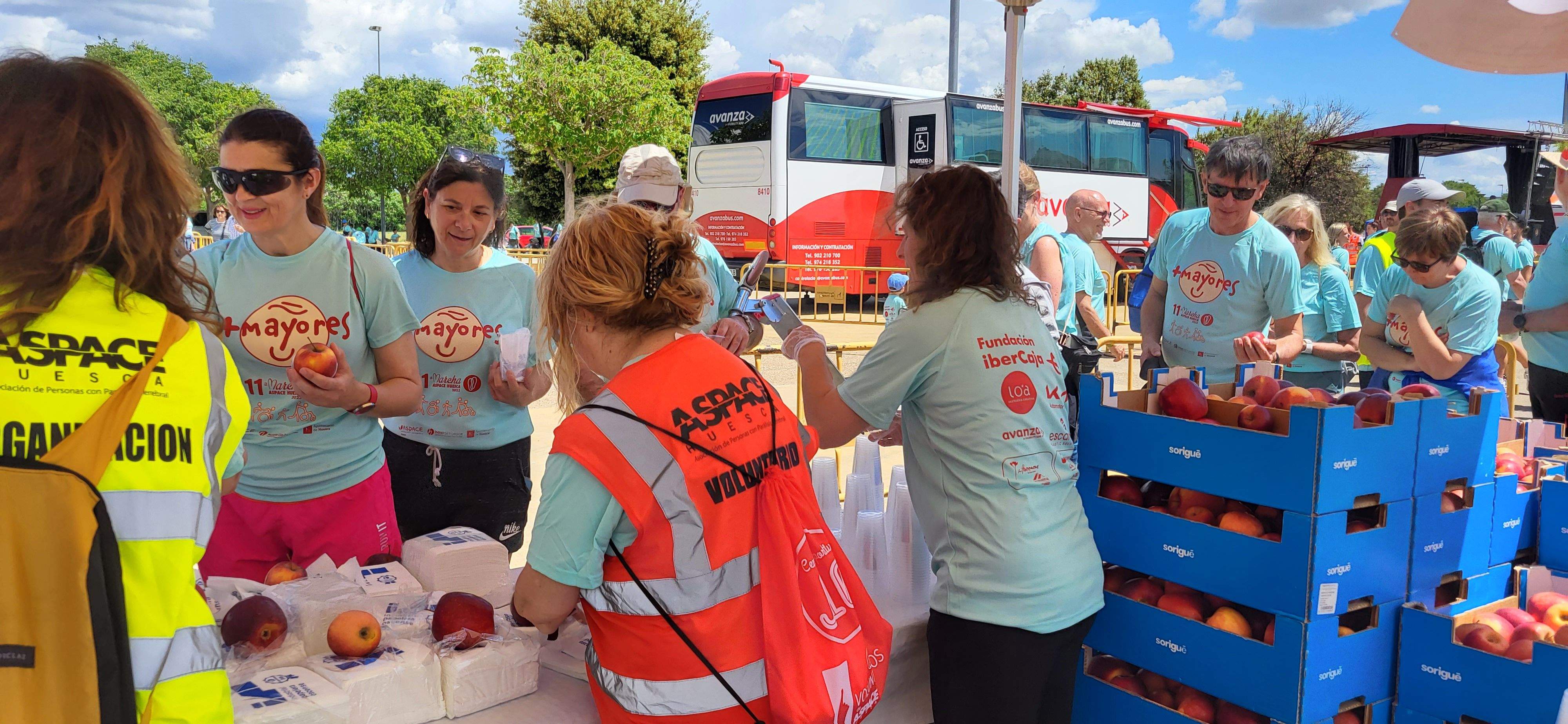 La comida, garbanzos buenísimos. Foto Myriam Martínez