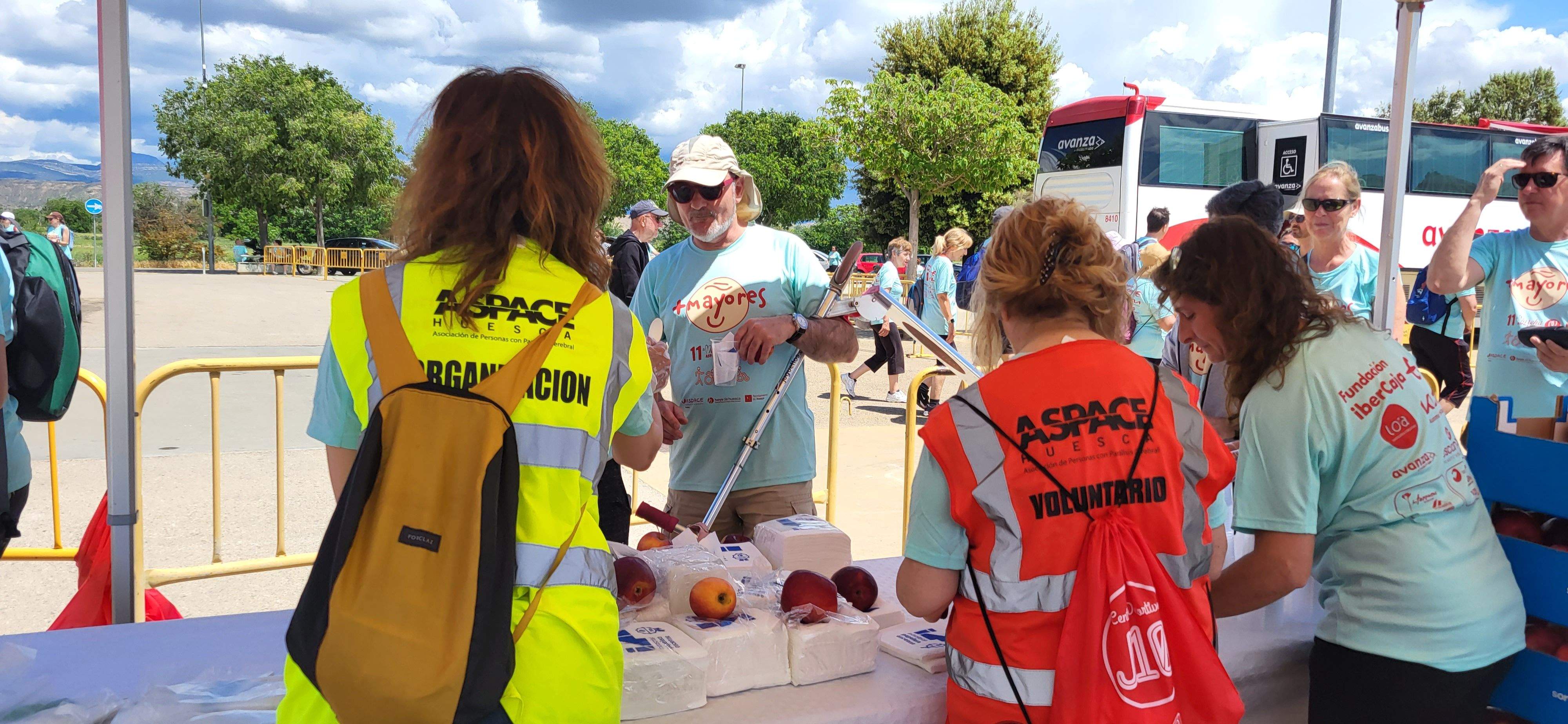 La comida, garbanzos buenísimos. Foto Myriam Martínez