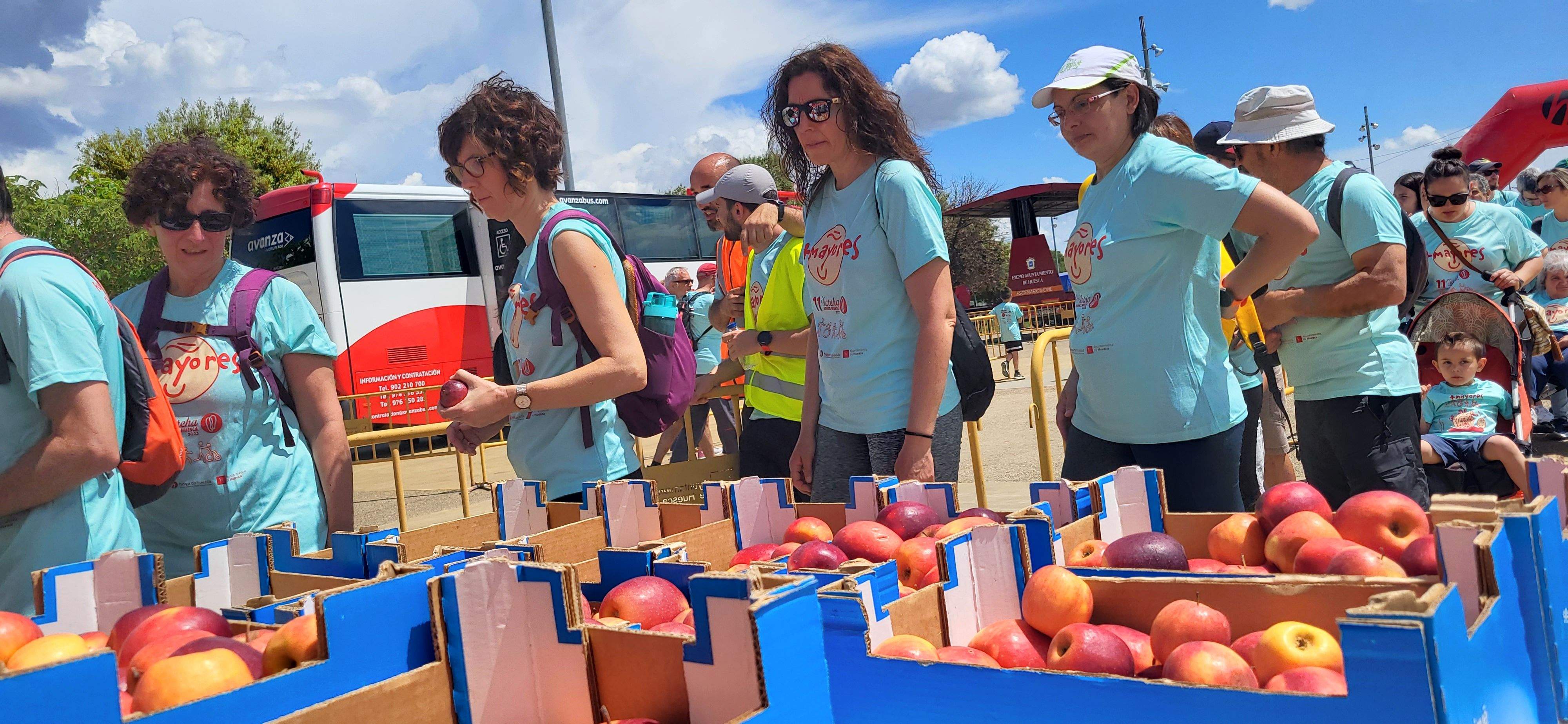 La comida, garbanzos buenísimos. Foto Myriam Martínez