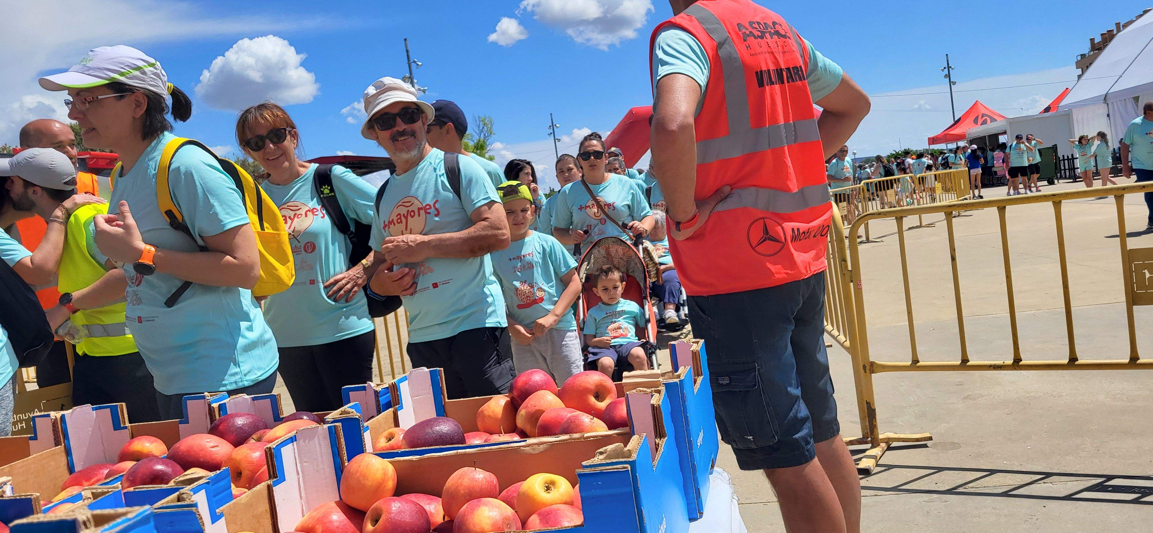 La comida, garbanzos buenísimos. Foto Myriam Martínez