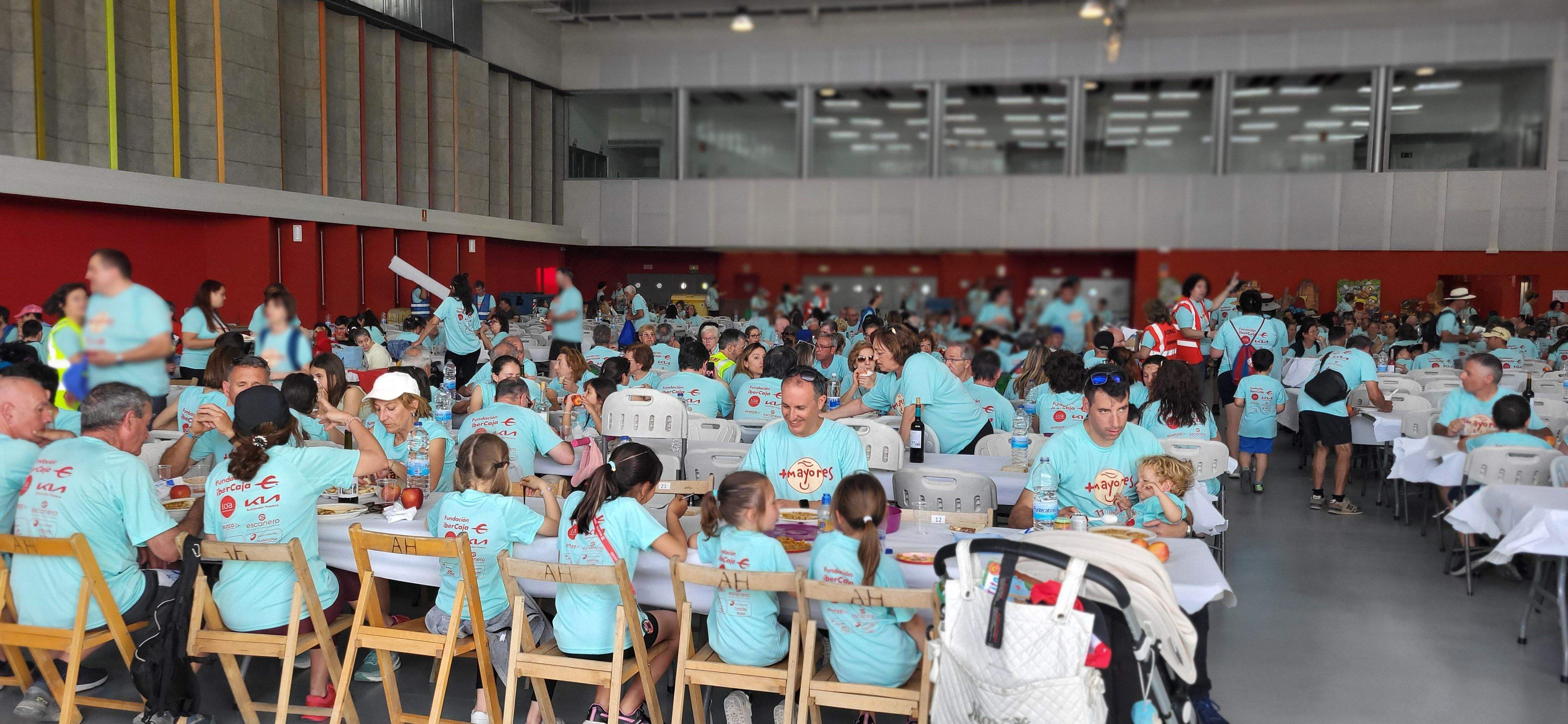 La comida, garbanzos buenísimos. Foto Myriam Martínez