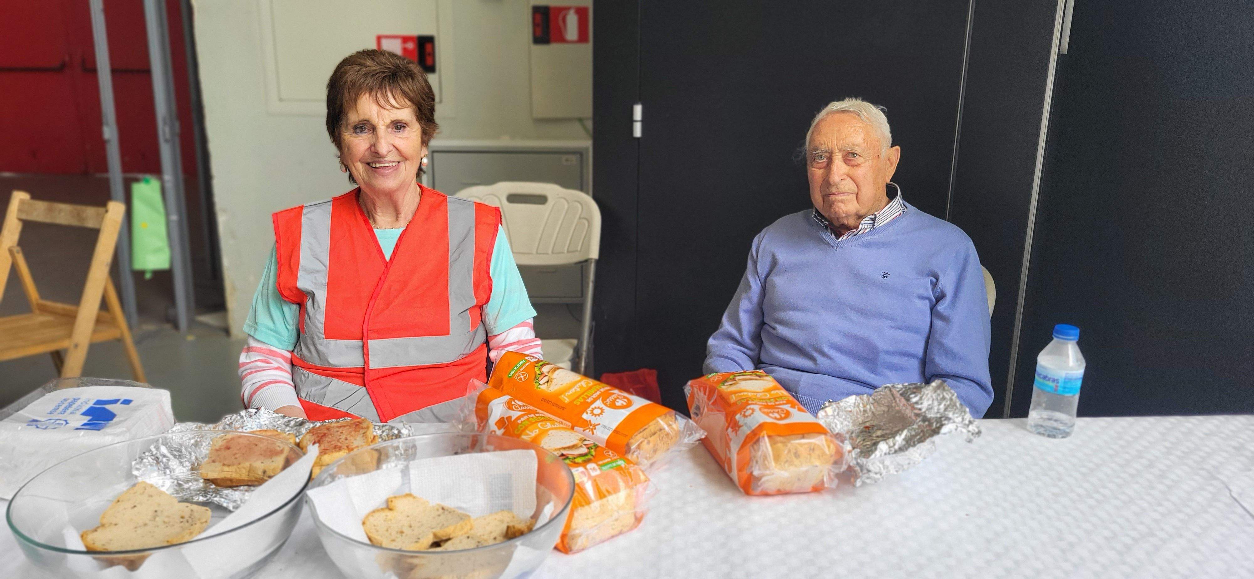Los voluntarios, un tesoro. Foto Myriam Martínez