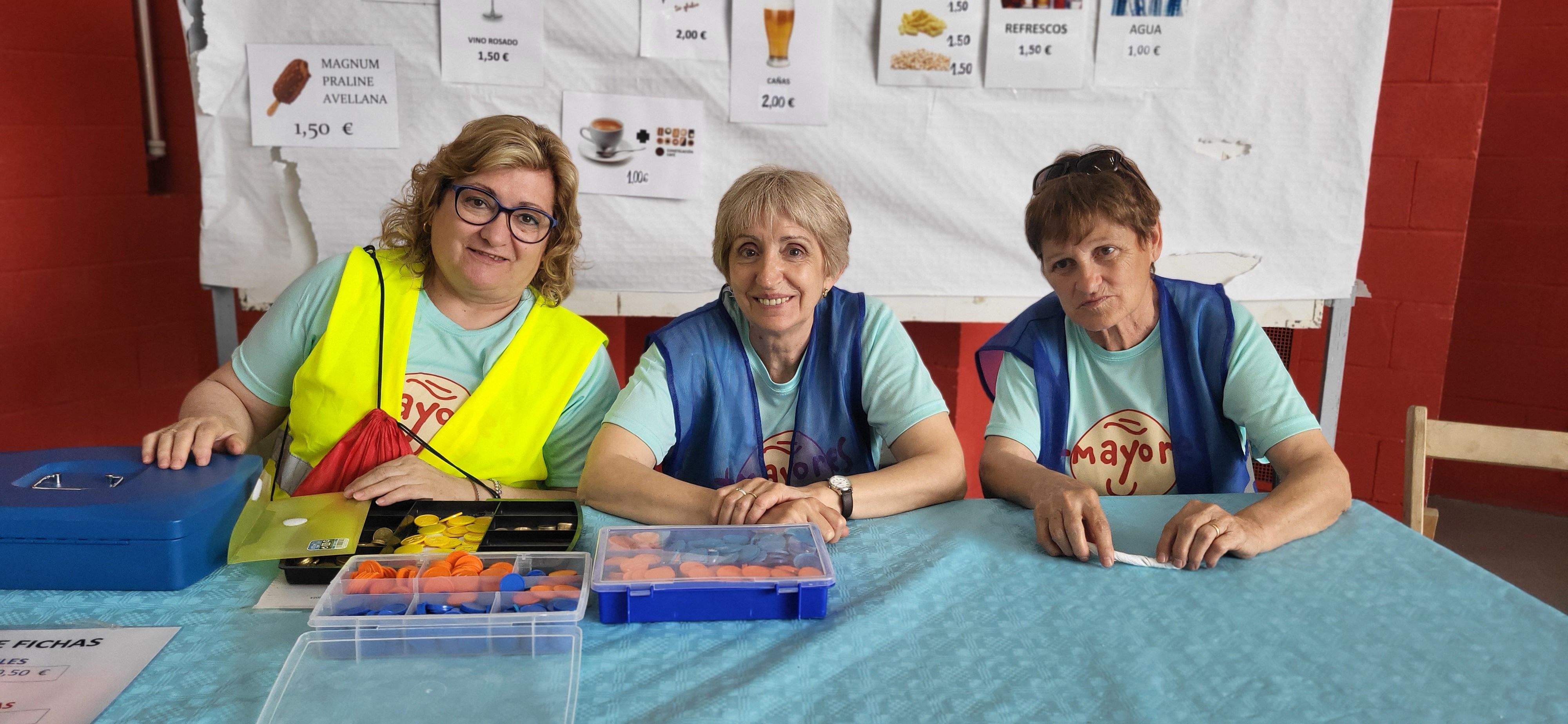 Las voluntarias, un tesoro. Foto Myriam Martínez