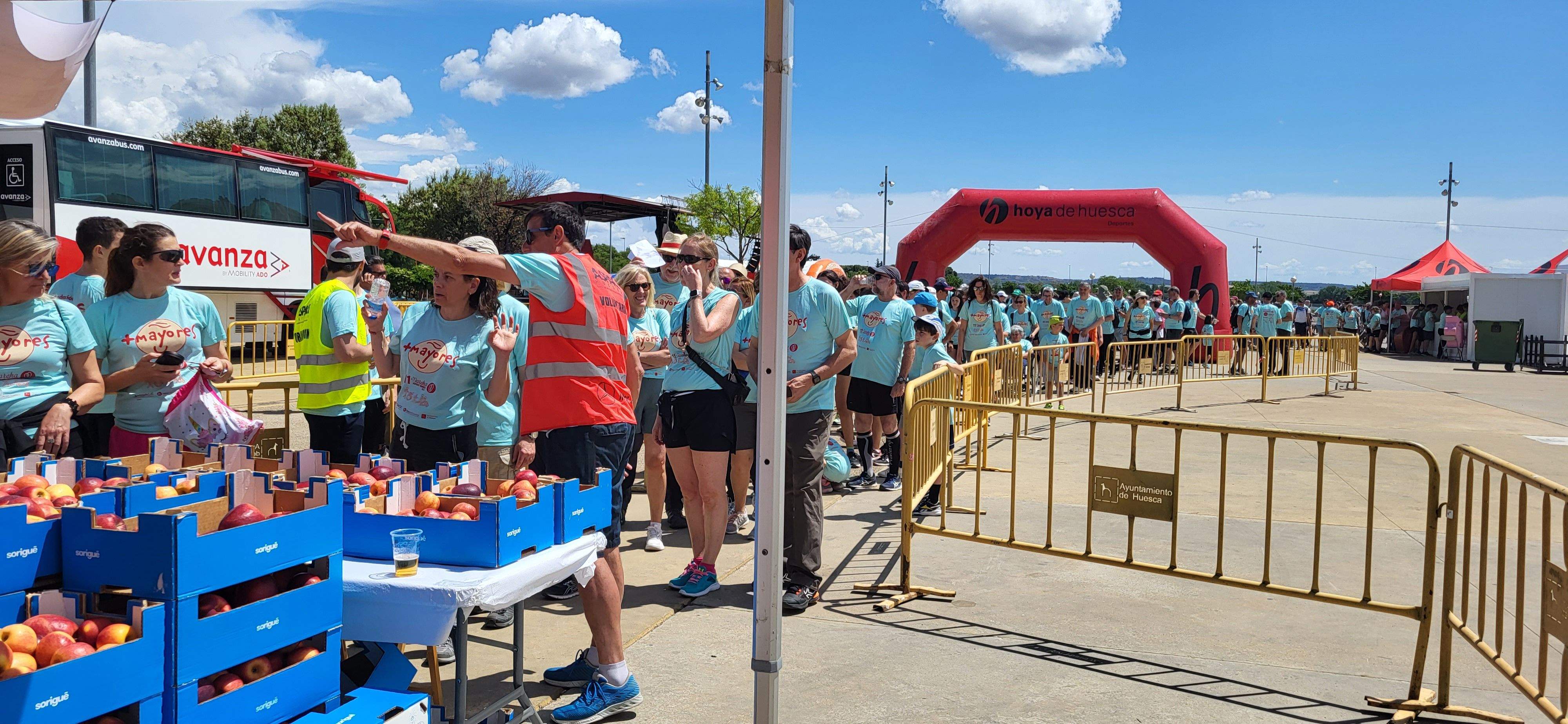 La comida, garbanzos buenísimos. Foto Myriam Martínez
