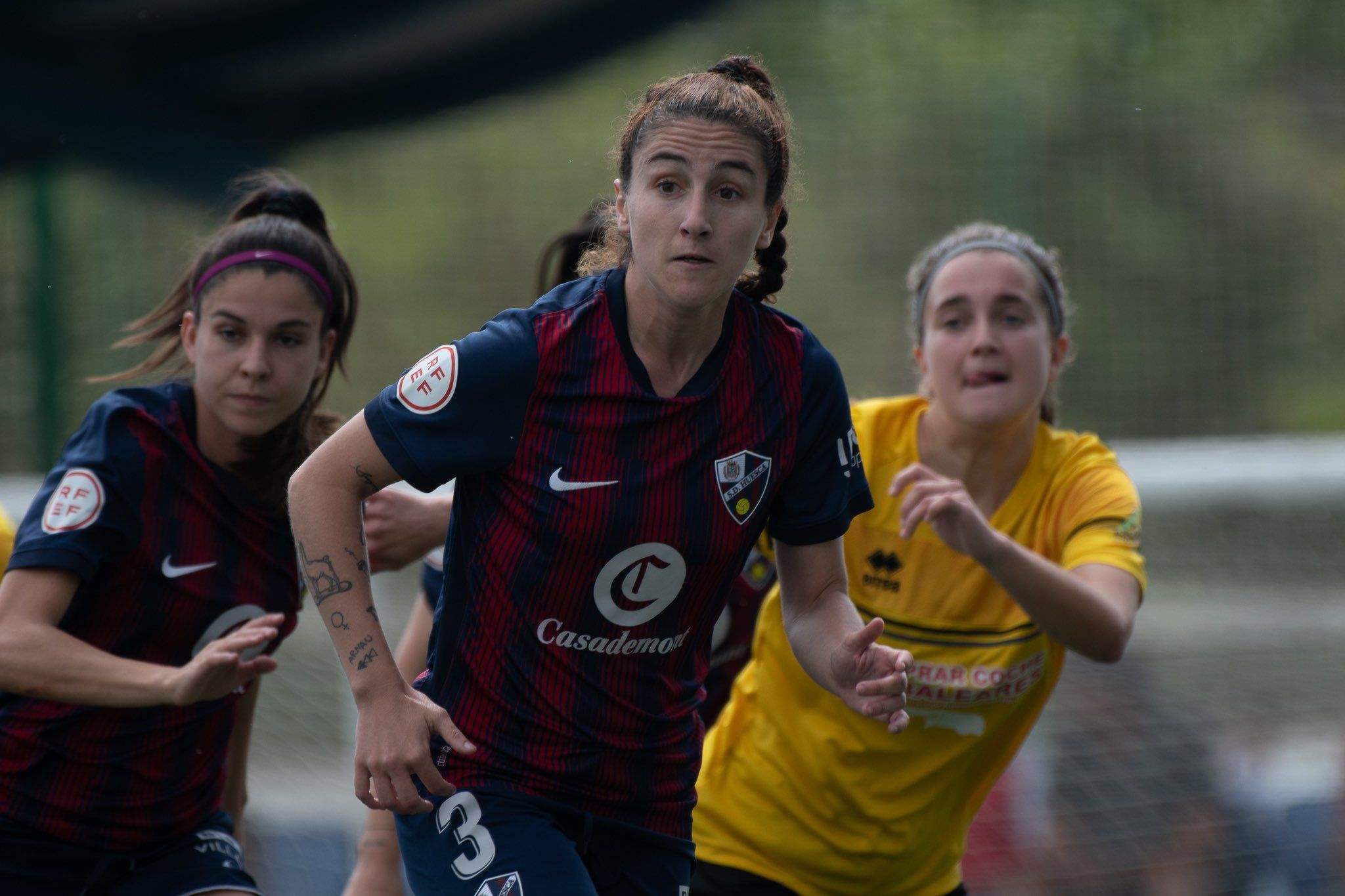 Huesca 4-0 Son Sardina. Foto: SD Huesca Fem