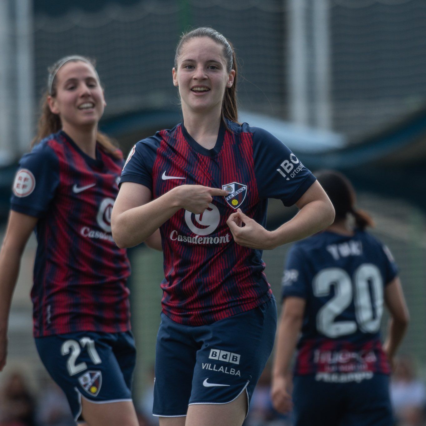 Huesca 4-0 Son Sardina. Foto: SD Huesca Fem