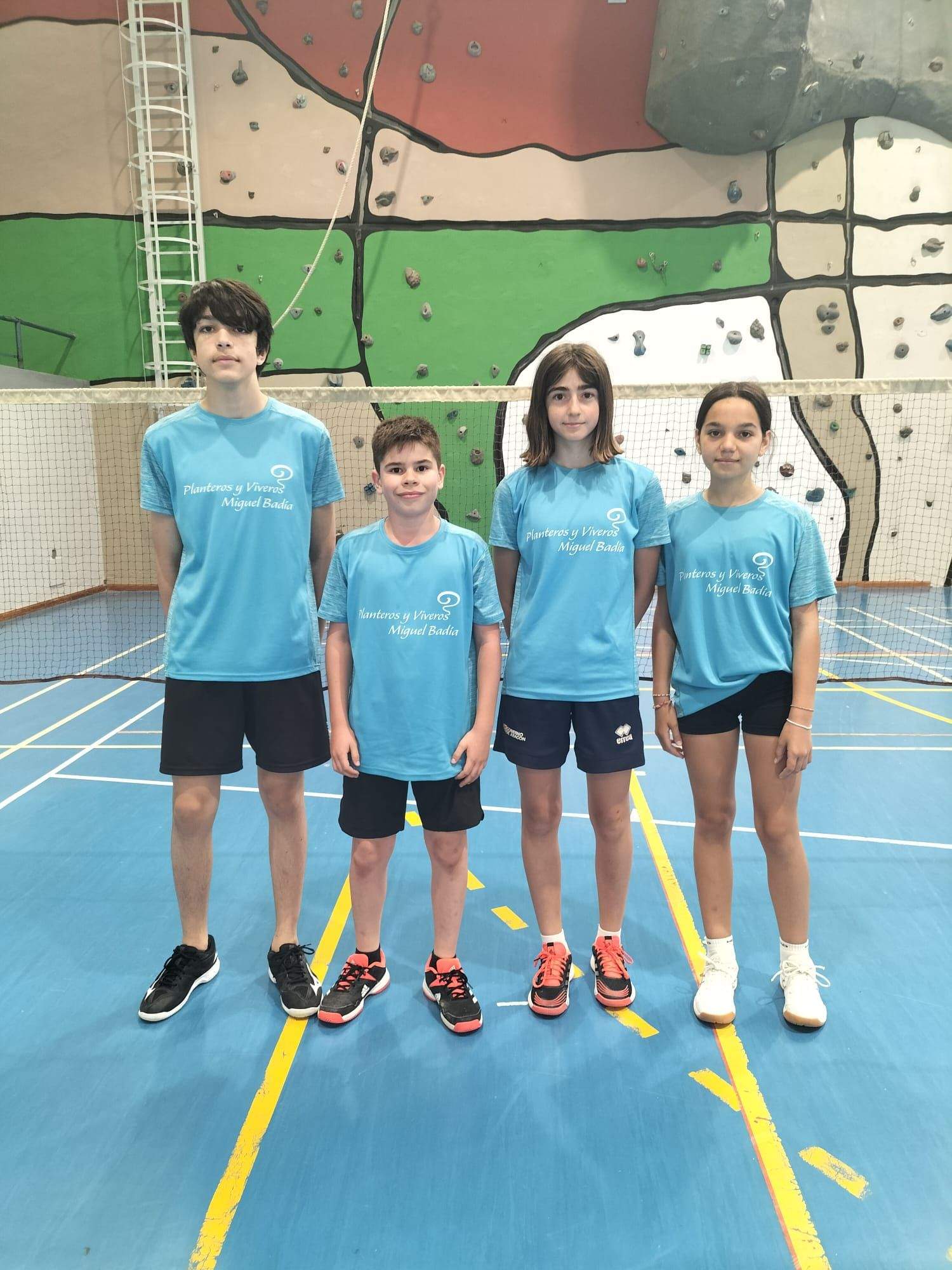 Miguel Nieto, Jorge Foj, Nerea Marco y Leyre Planella.