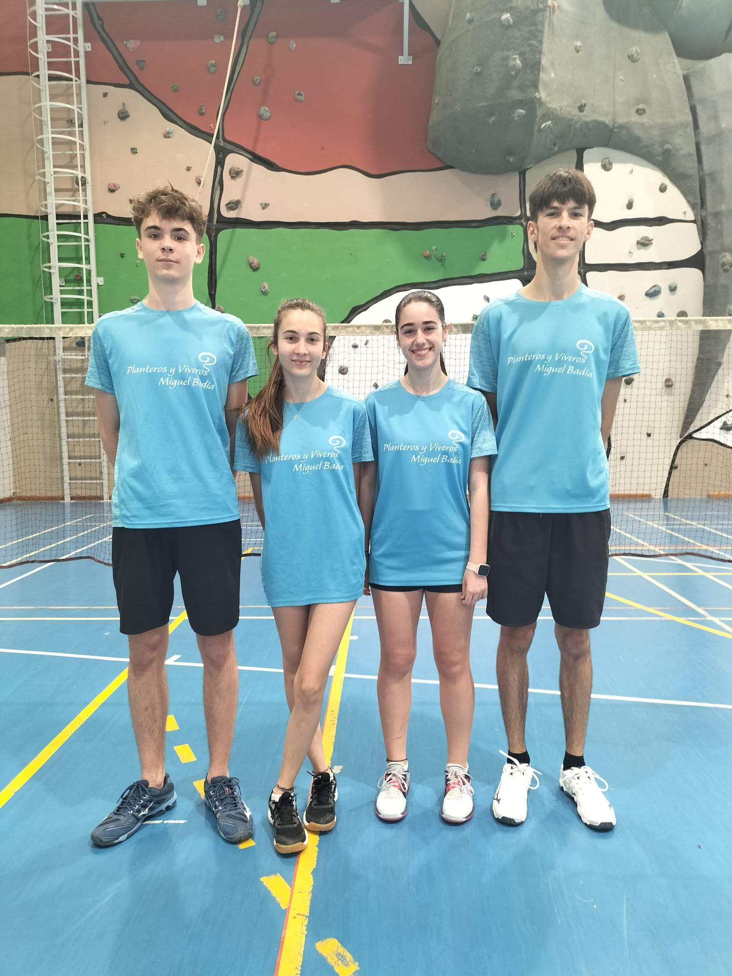 Hugo Montiu, Berta Giribert, Jara Marco y Diego Nieto.