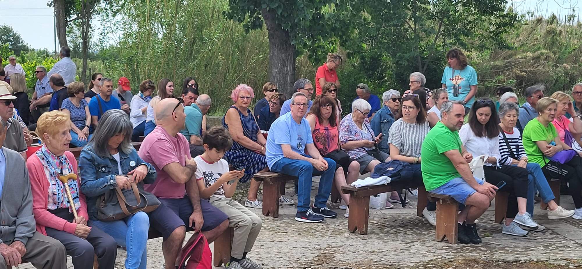 Romería de Nuestra Señora de Salas y de la Huerta en Huesca. Foto Javier García Antón