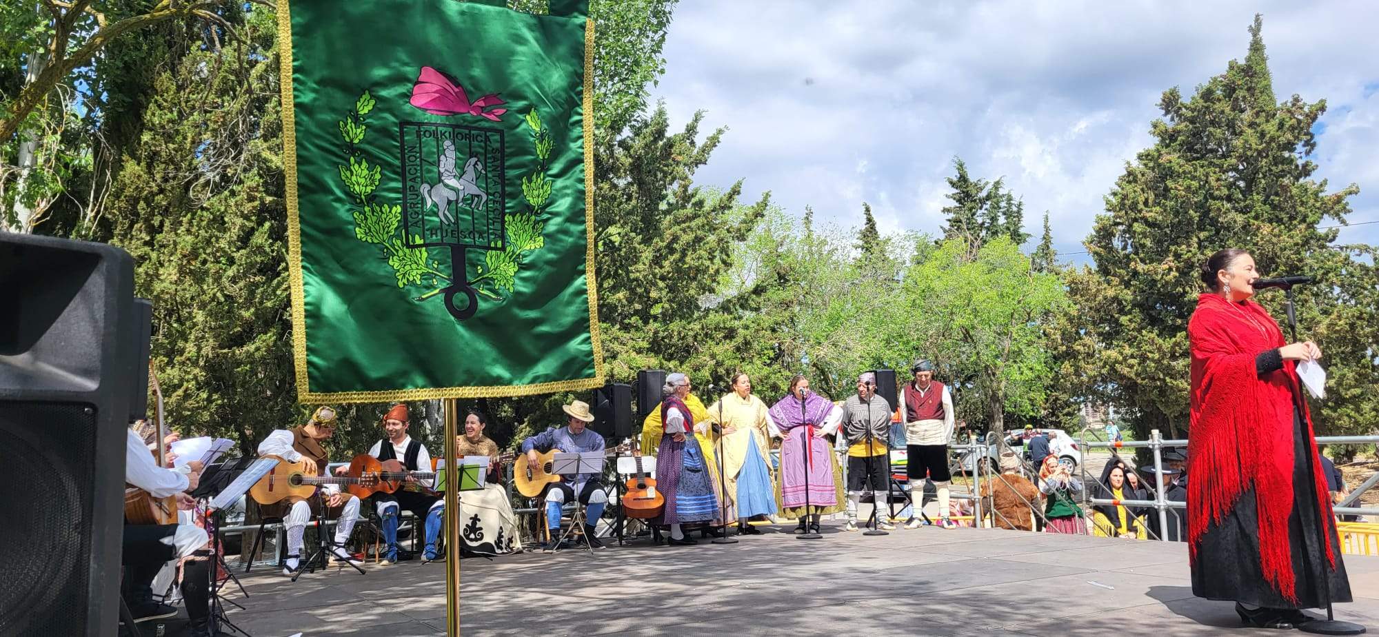 Romería de Nuestra Señora de Salas y de la Huerta en Huesca. Foto Javier García Antón