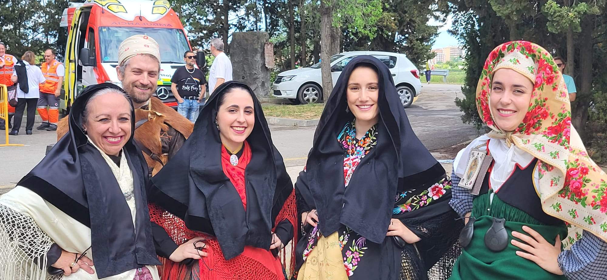 Romería de Nuestra Señora de Salas y de la Huerta en Huesca. Foto Javier García Antón