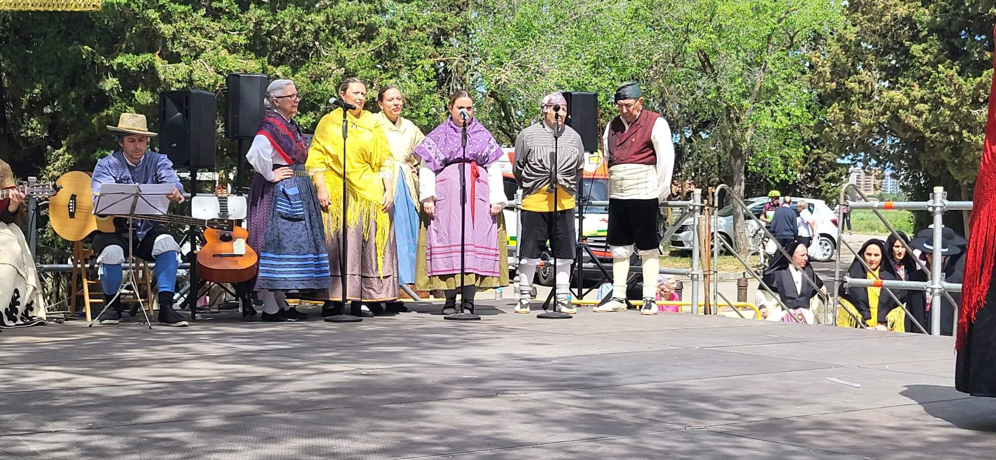 Romería de Nuestra Señora de Salas y de la Huerta en Huesca. Foto Javier García Antón