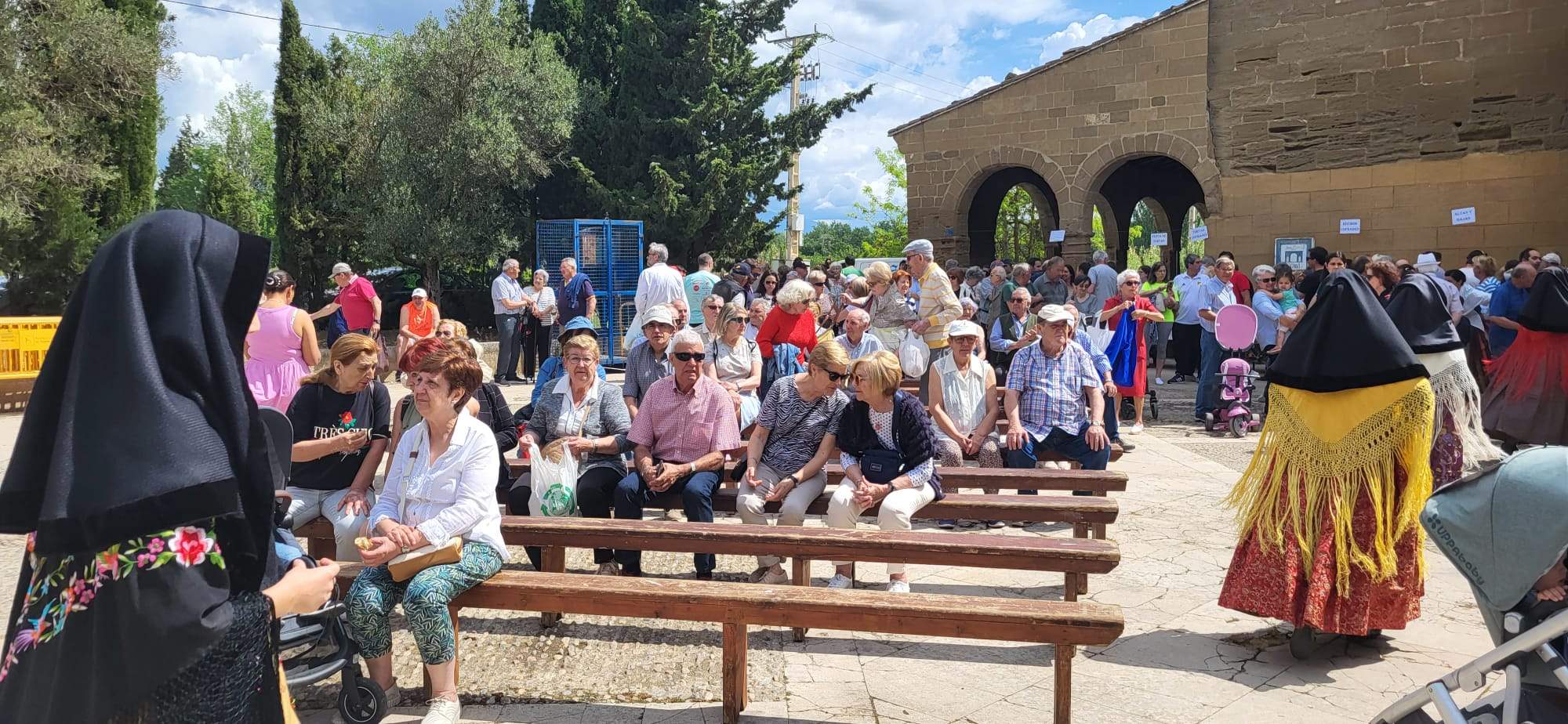 Romería de Nuestra Señora de Salas y de la Huerta en Huesca. Foto Javier García Antón