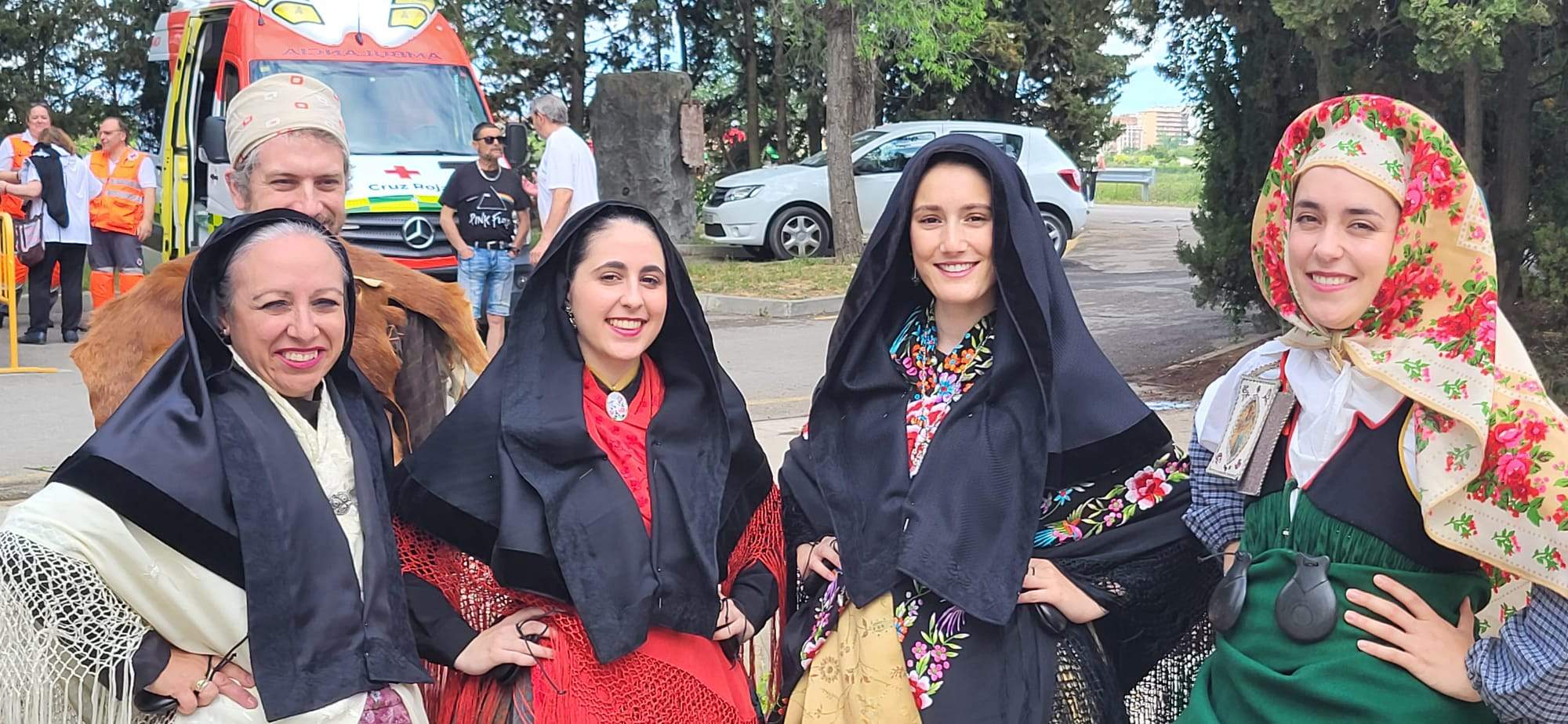 Romería de Nuestra Señora de Salas y de la Huerta en Huesca. Foto Javier García Antón