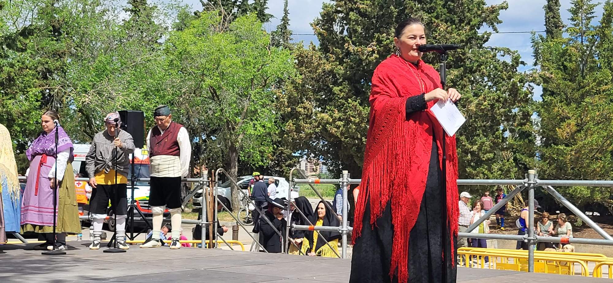 Romería de Nuestra Señora de Salas y de la Huerta en Huesca. Foto Javier García Antón