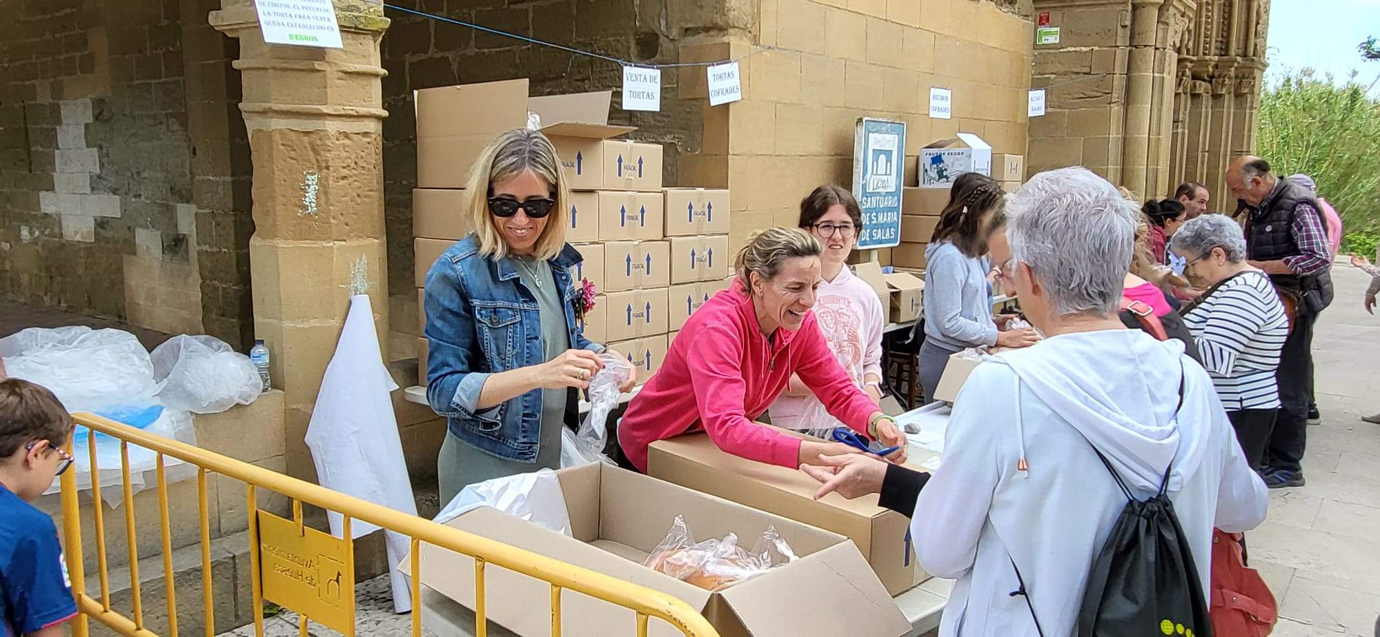 Romería de Nuestra Señora de Salas y de la Huerta en Huesca. Foto Javier García Antón