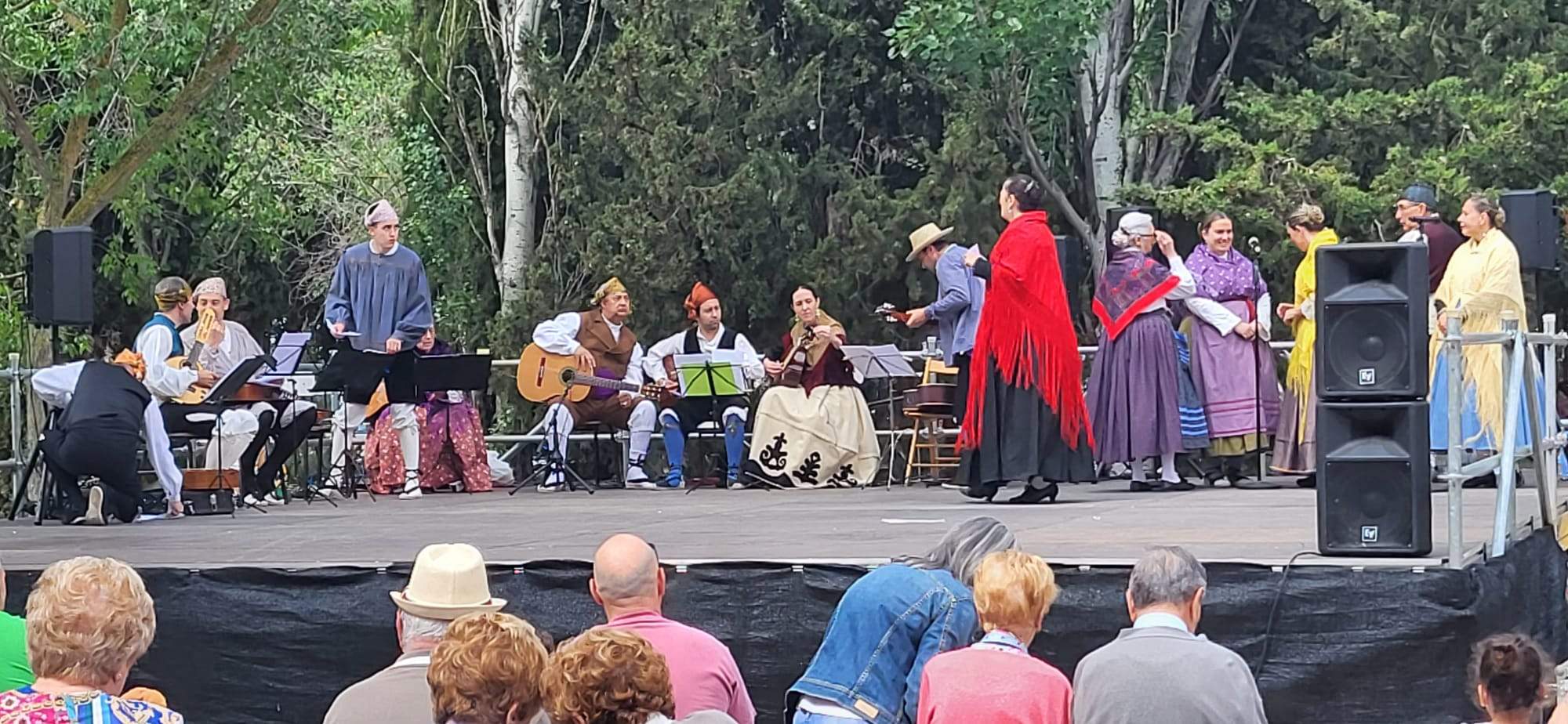 Romería de Nuestra Señora de Salas y de la Huerta en Huesca. Foto Javier García Antón