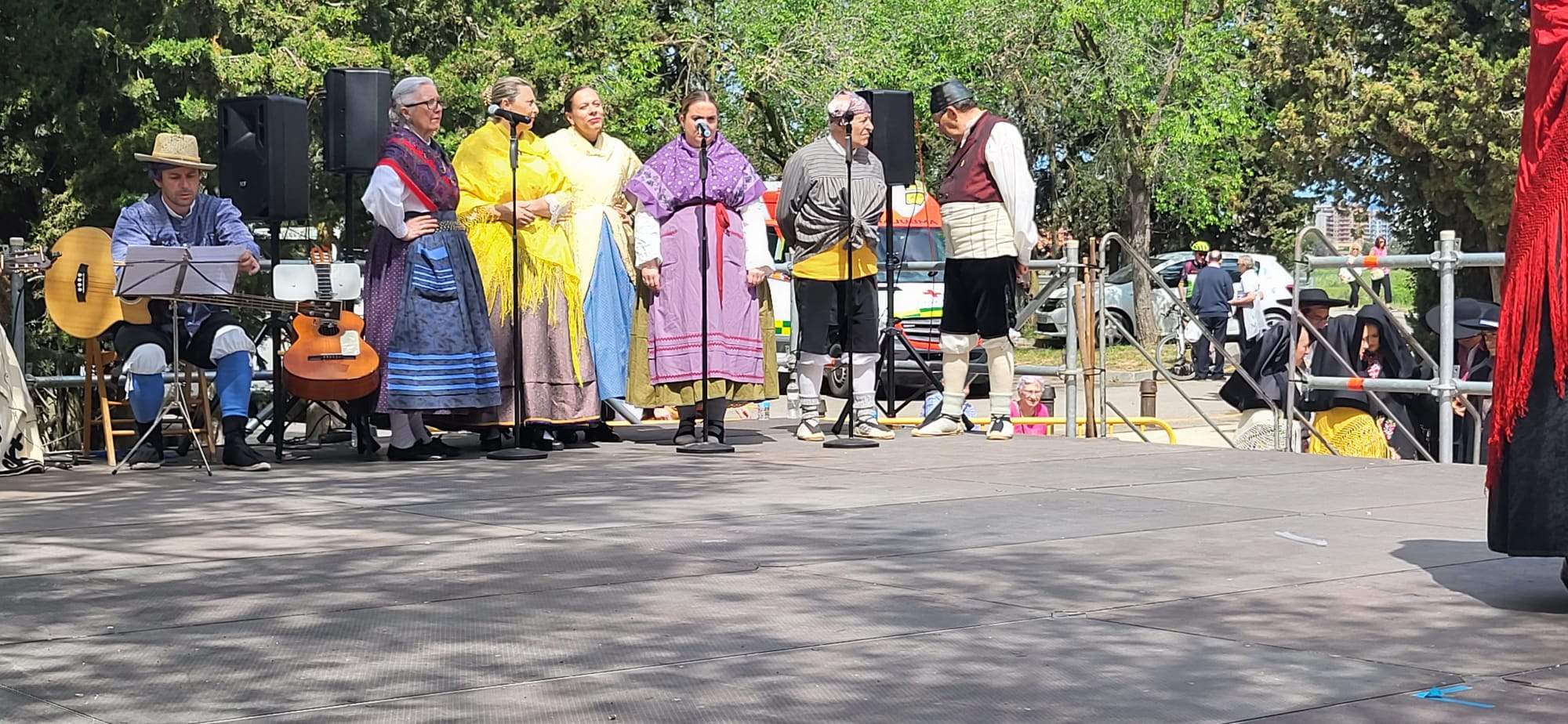 Romería de Nuestra Señora de Salas y de la Huerta en Huesca. Foto Javier García Antón