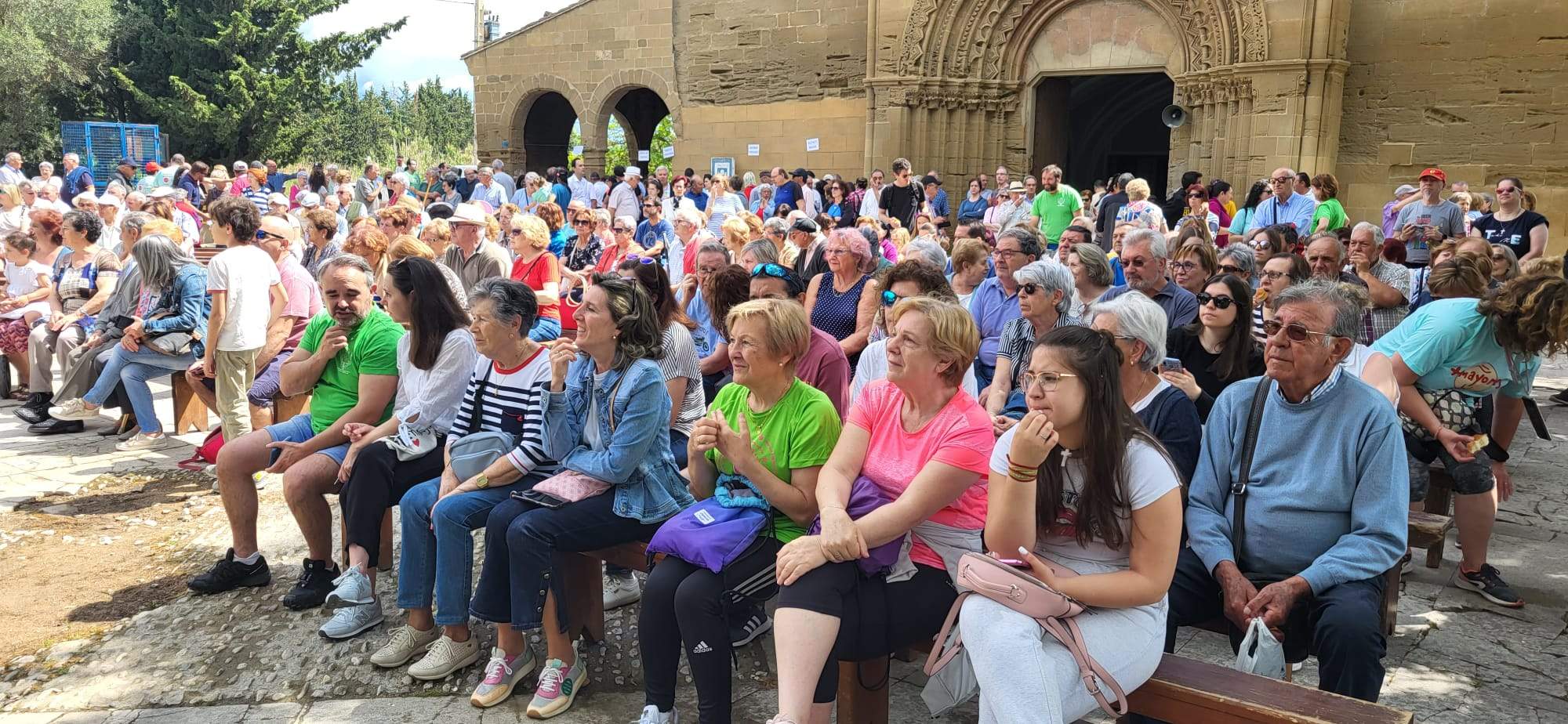 Romería de Nuestra Señora de Salas y de la Huerta en Huesca. Foto Javier García Antón