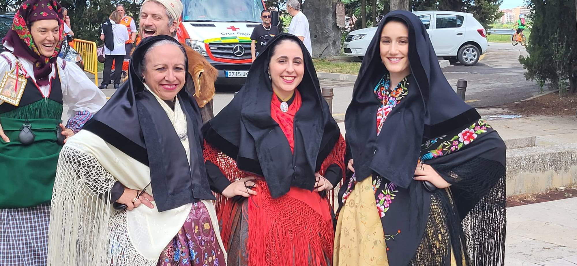 Romería de Nuestra Señora de Salas y de la Huerta en Huesca. Foto Javier García Antón