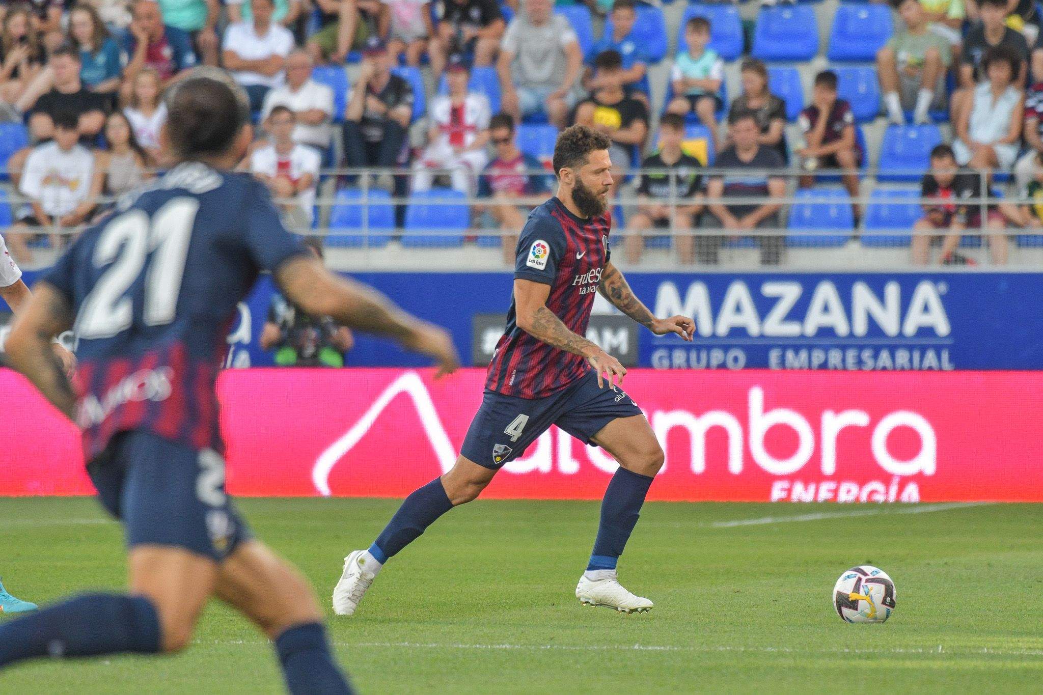 Timor en el partido ante el Cartagena. Foto: SD Huesca Timor en el partido ante el Cartagena. Foto: SD Huesca