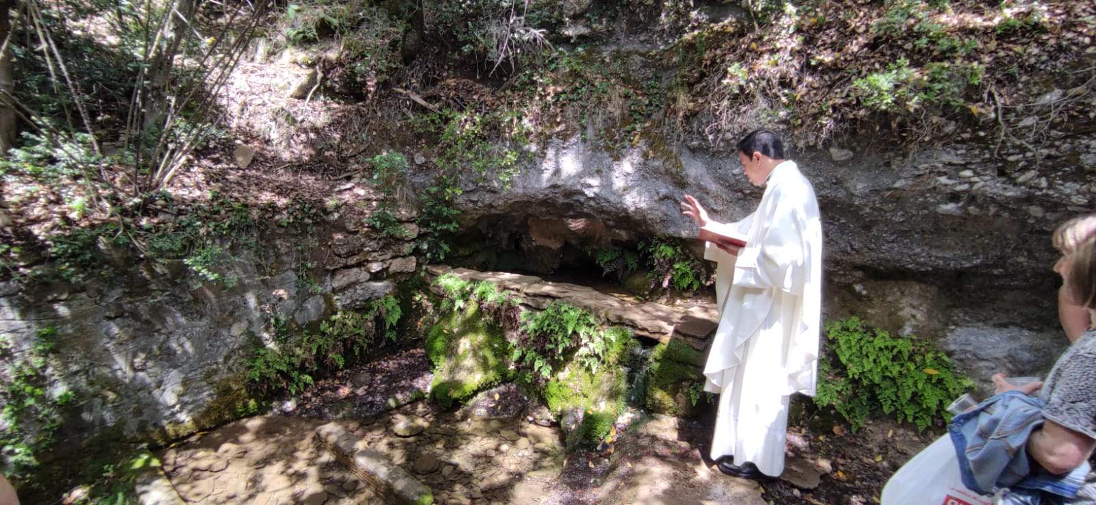 Celebración de San Gregorio en San Cosme y San Damián en Panzano. Foto Fernando Paúles