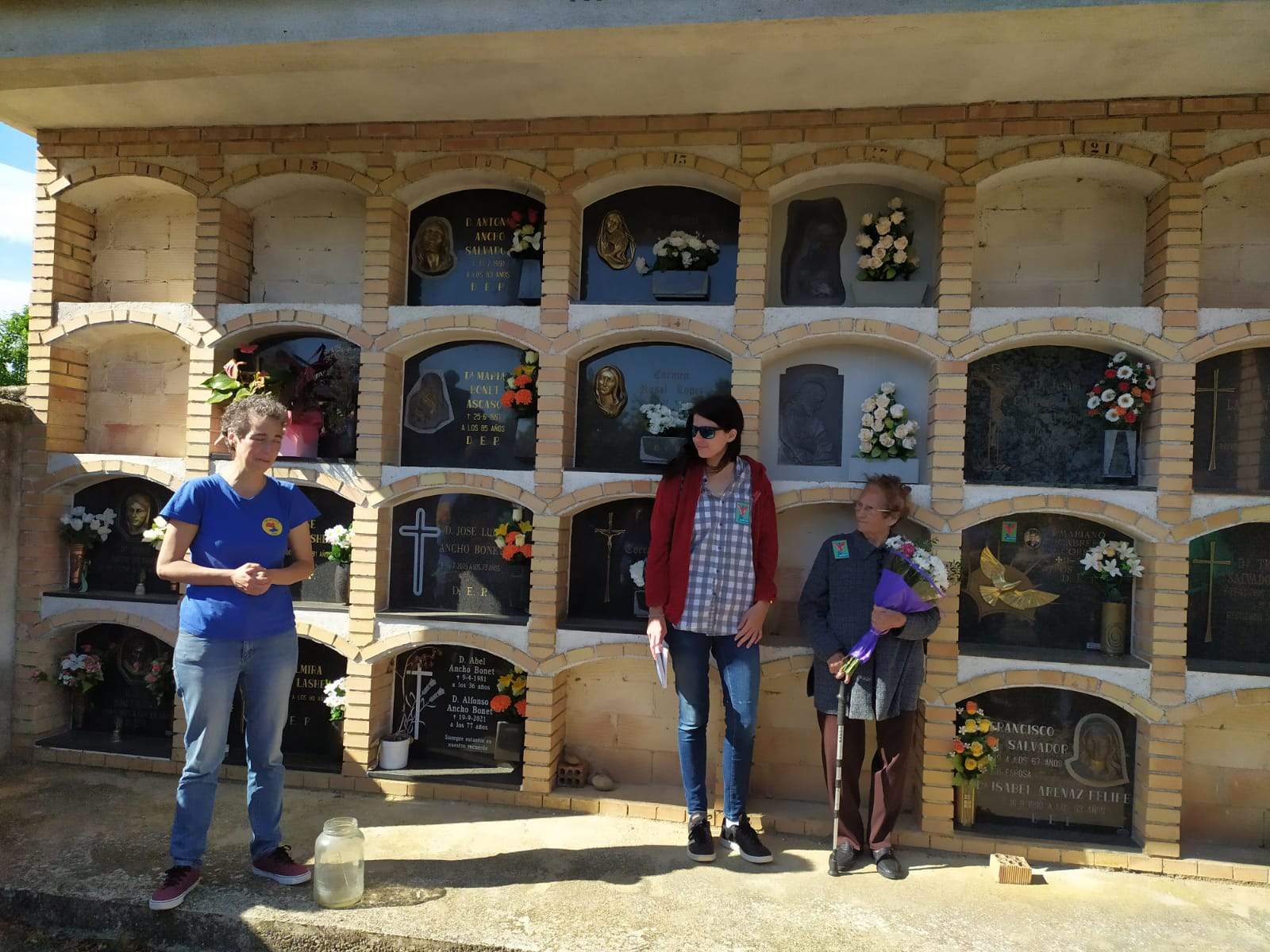 Celebración en Biscarrués del triunfo sobre el pantano.
