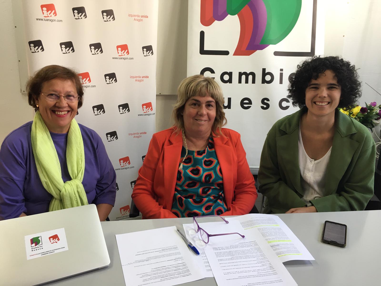 Vivienda digna, fortalecimiento de los servicios públicos y el empleo digno, entre las propuestas de Cambiar Huesca