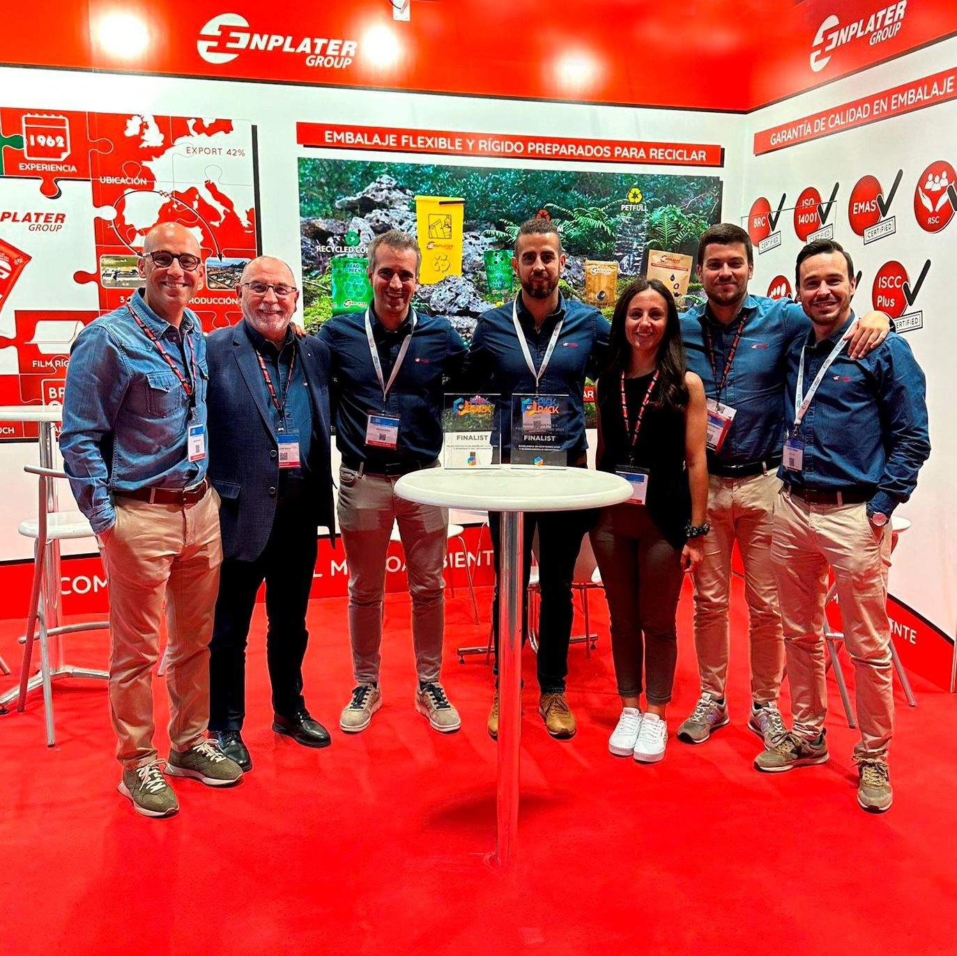 Equipo de Enplater finalista en Ifema