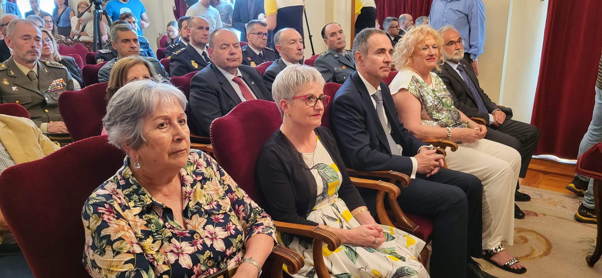 Toma de posesión de Carlos Campo de subdelegado del Gobierno en Huesca. Foto Javier García Antón