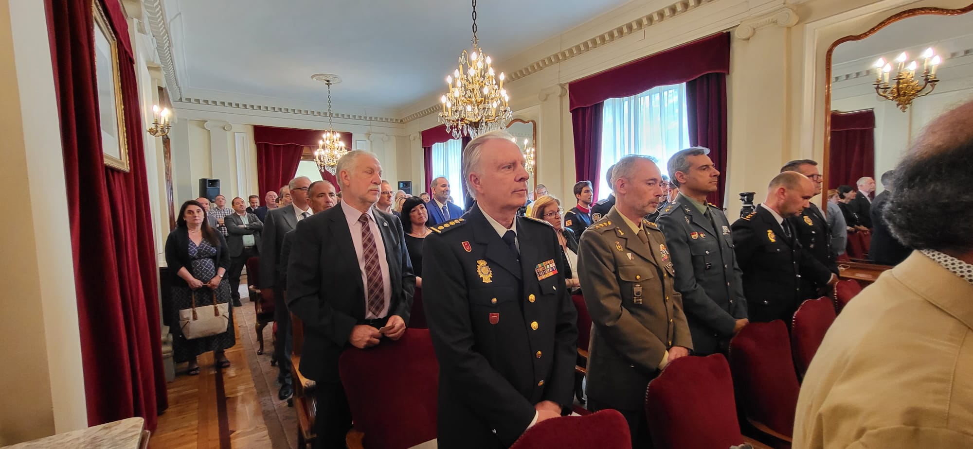 Toma de posesión de Carlos Campo de subdelegado del Gobierno en Huesca. Foto Javier García Antón