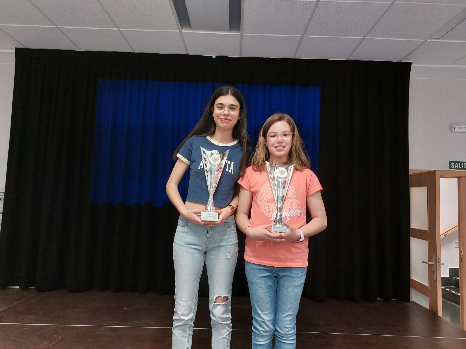 Isabel Bonet y Laura Gimeno.