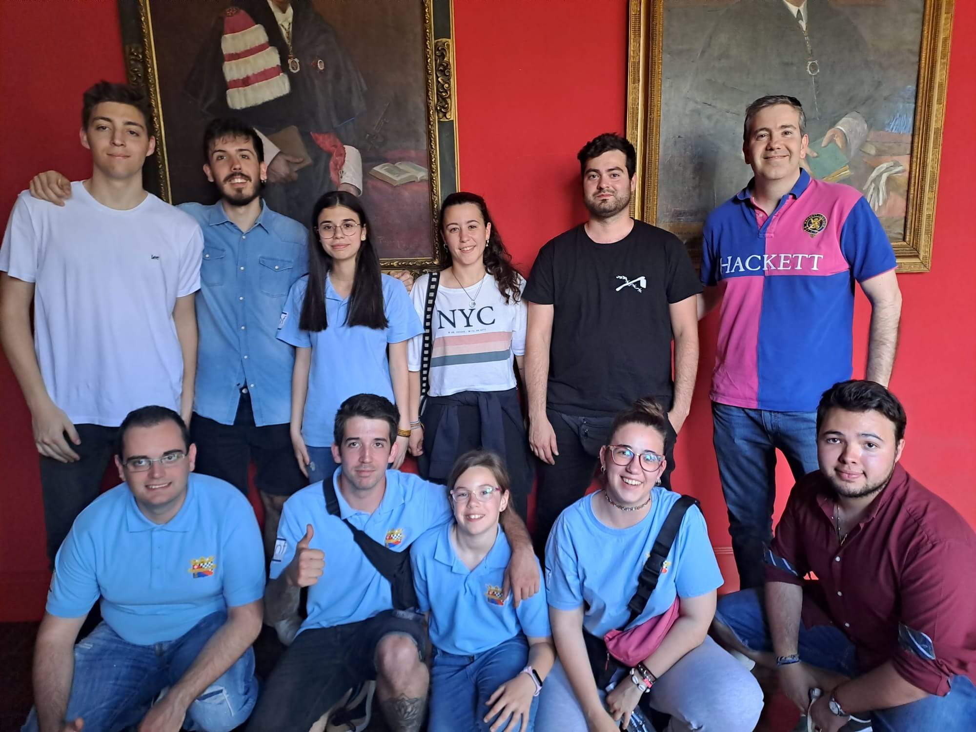 Representación del CA Binéfar.