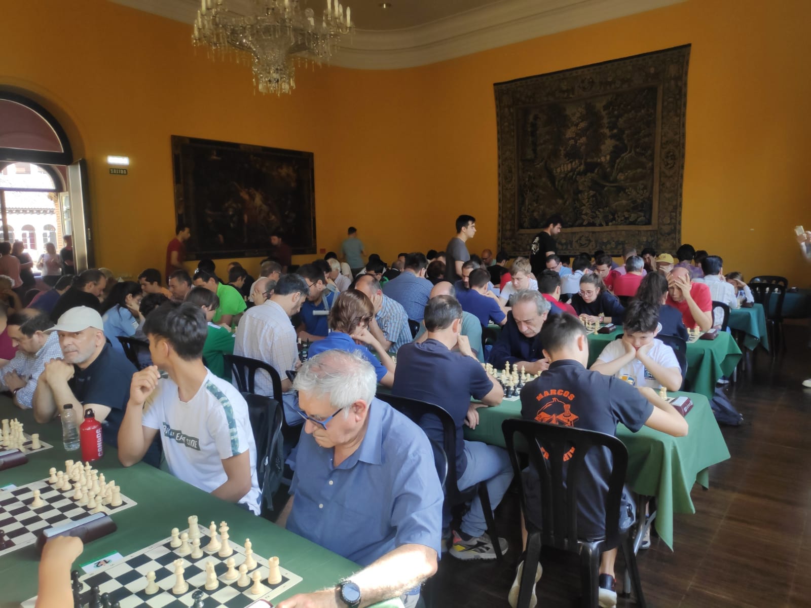 Hubo una gran participación en el individual regional de rápidas.