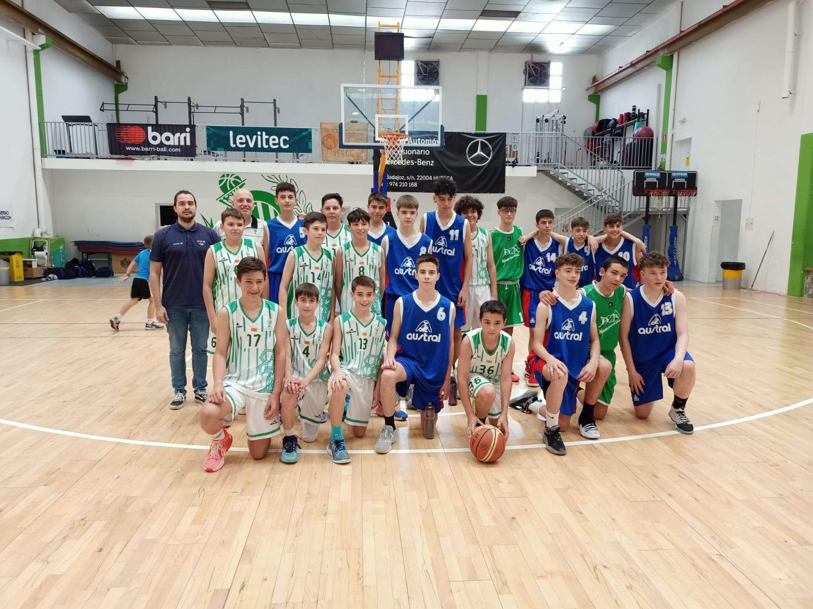 Las Selecciones de Huesca de Cadete, Infantil y Alevín se enfrentaron a equipos de Zaragoza.