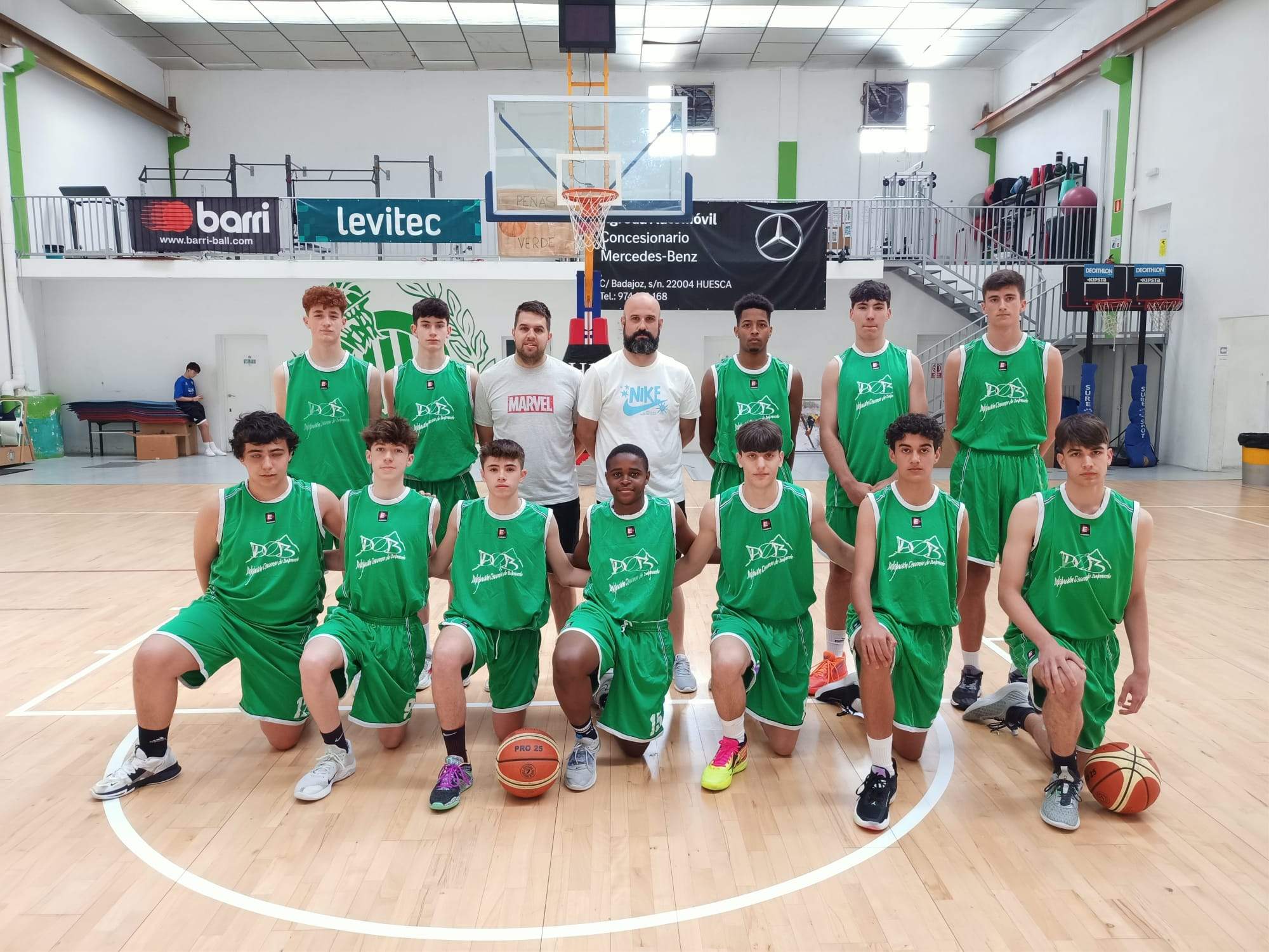 Las Selecciones de Huesca de Cadete, Infantil y Alevín se enfrentaron a equipos de Zaragoza.
