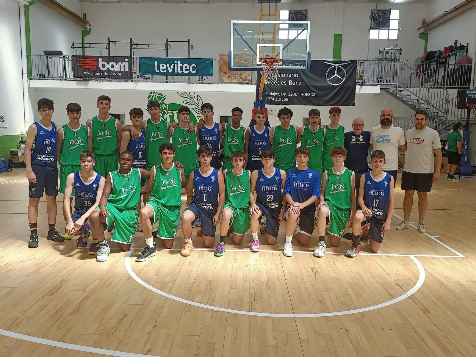 Las Selecciones de Huesca de Cadete, Infantil y Alevín se enfrentaron a equipos de Zaragoza.