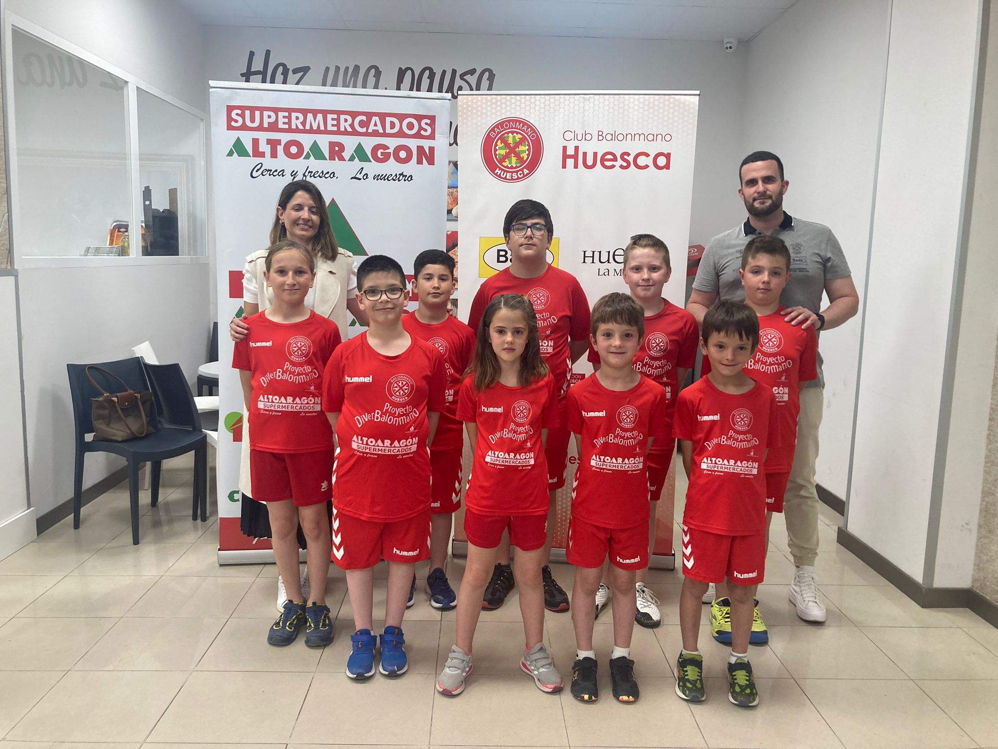 Balance del Proyecto Diverbalonmano 2022/23 este martes en Supermercados Altoaragón