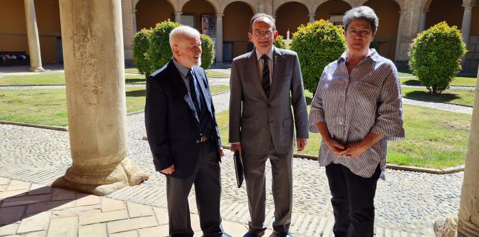 Francisco Jordán de Urriés, José Ignacio Lorenzo y Marisancho Menjón 