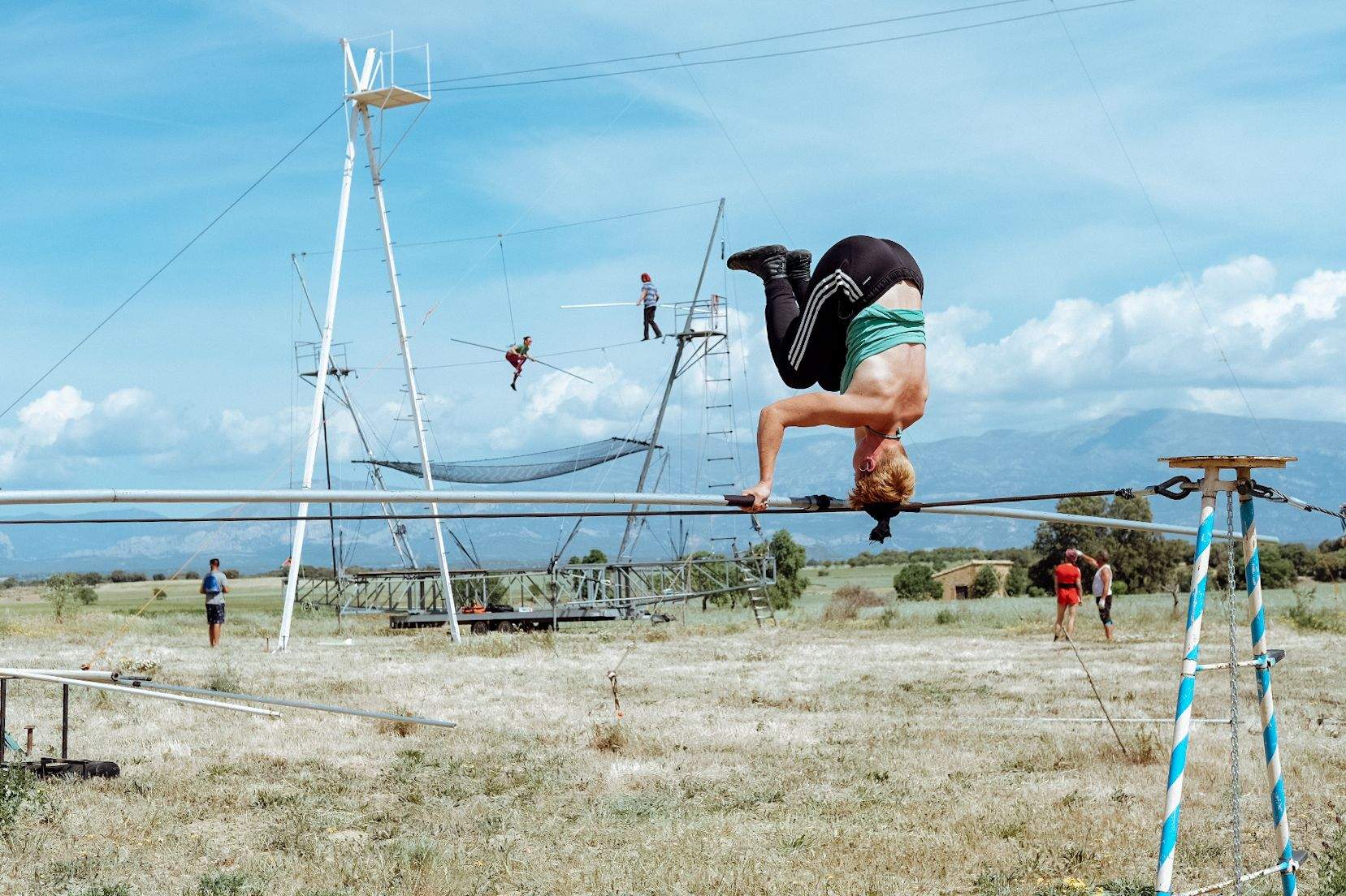 Caminando Por Las Nubes, formación. Foto Mai Ibargüen