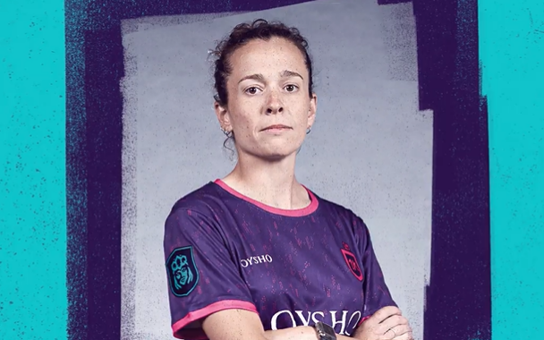 Nuria Mallada, jugadora oscense de 1K.