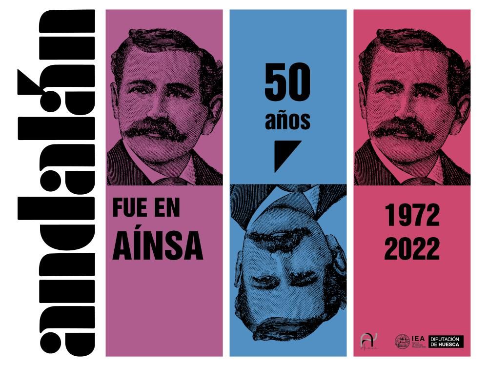 Cartel anunciador de la jornada del 50 aniversario de Andalán.