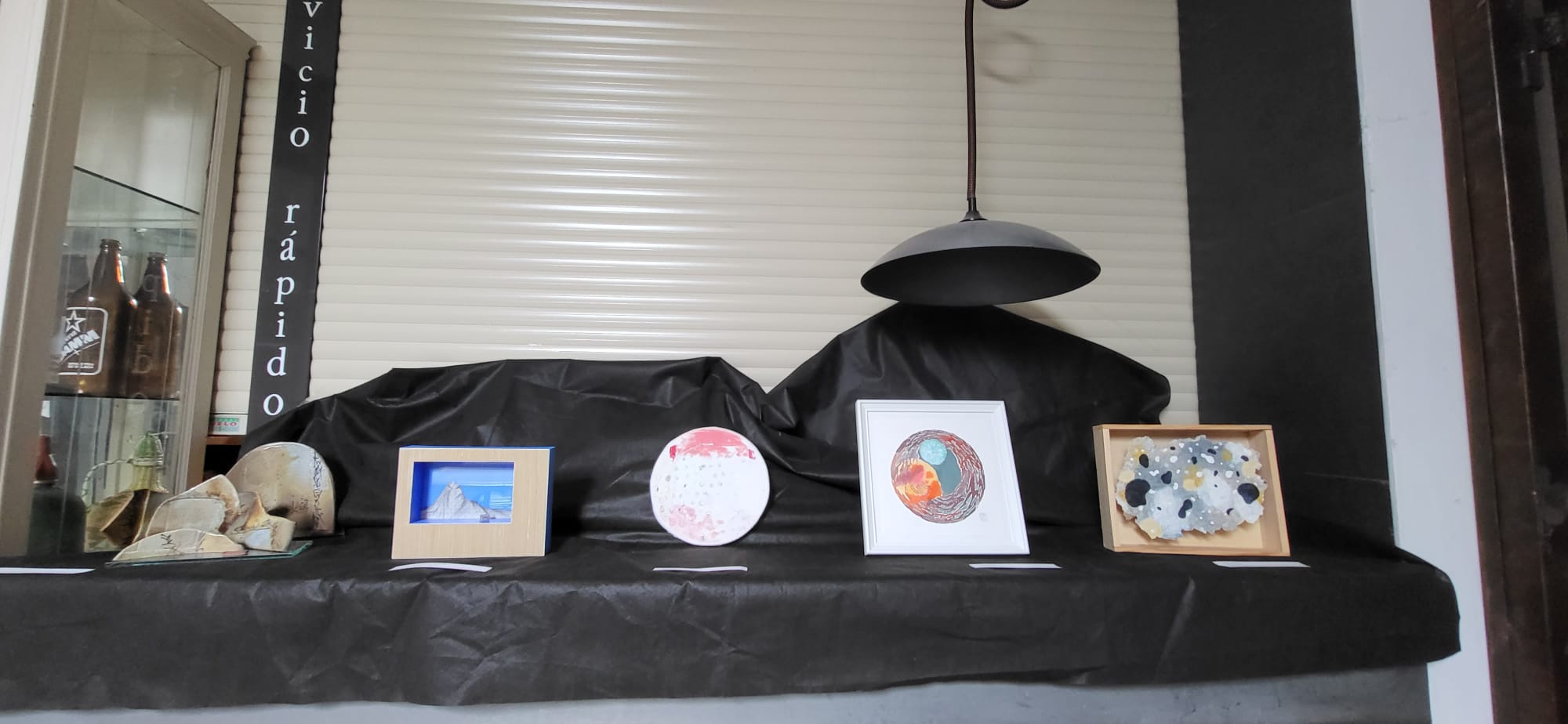 Exposición de obras que se subastarán en "Arte a precio de fortfait".