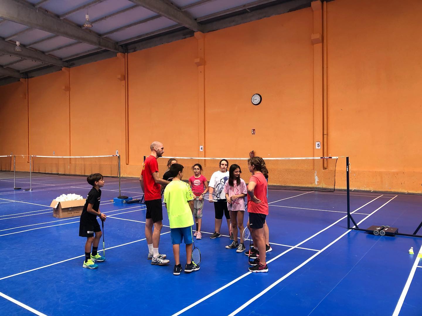 Bádminton Huesca. 