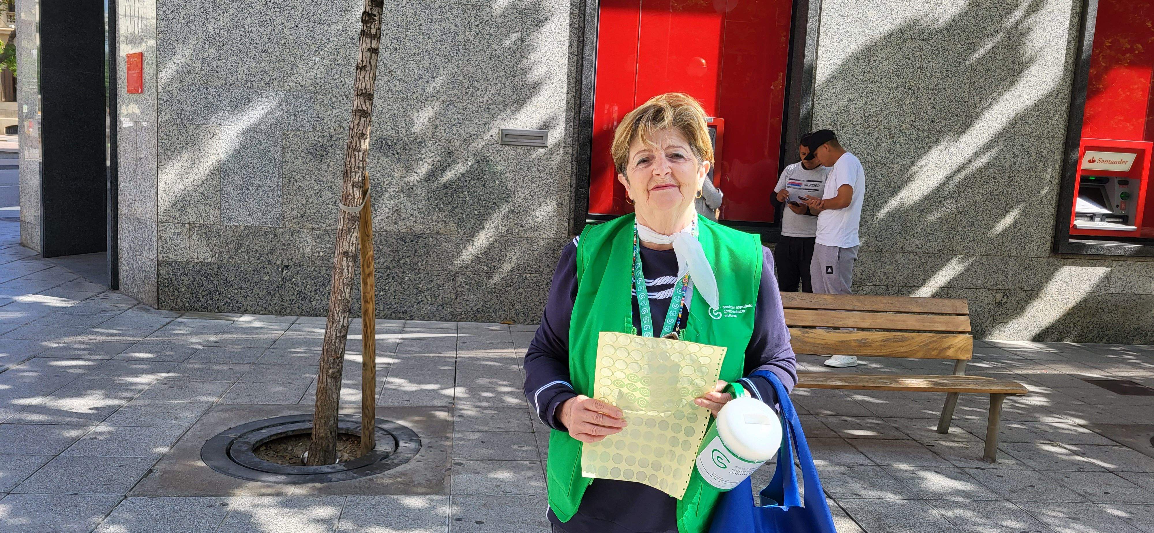 Día de la Cuestación 2023 de la Asociación contra el Cáncer. Foto Myriam Martínez